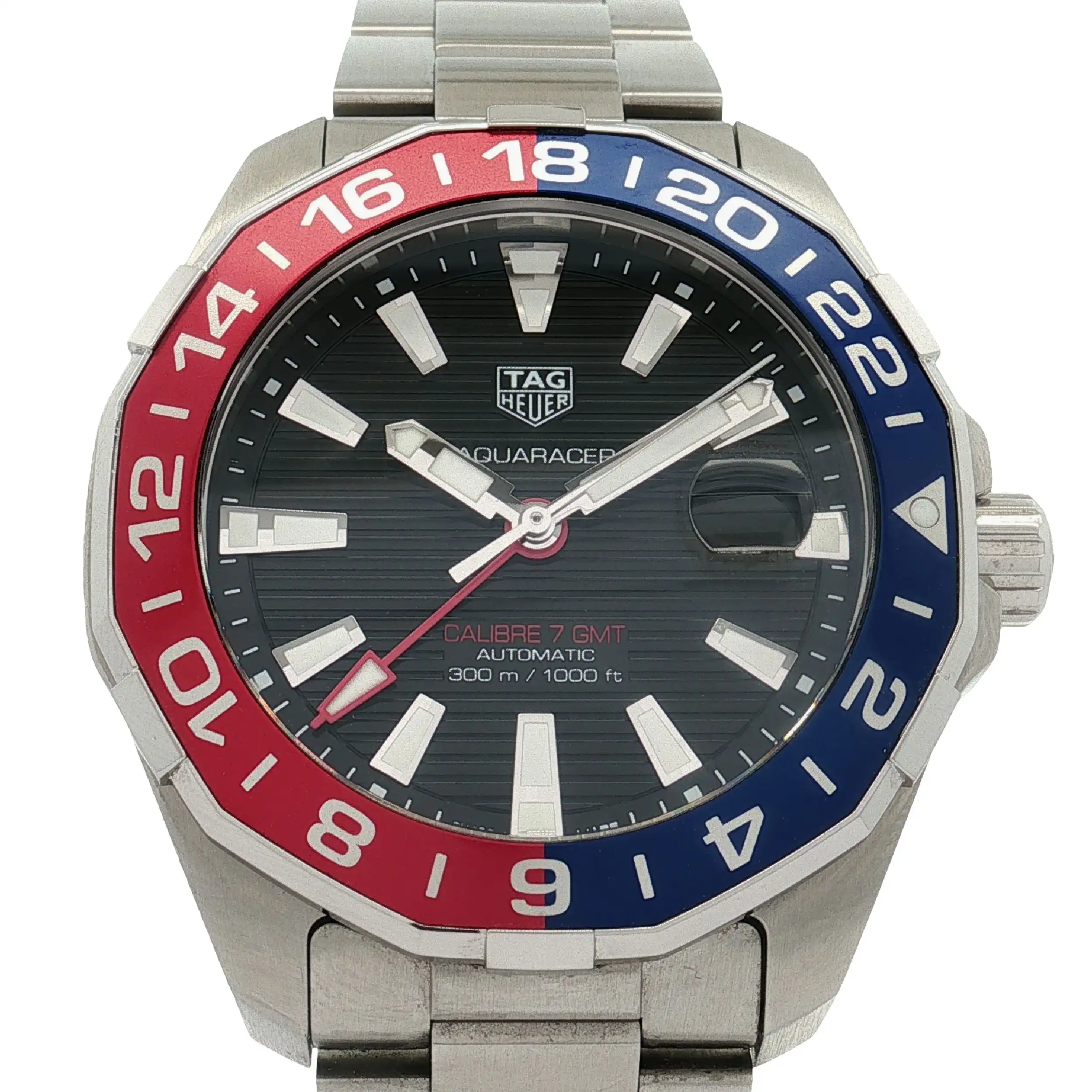 Herrenuhr Tag Heuer Aquaracer Calibre 7 GMT Fullset