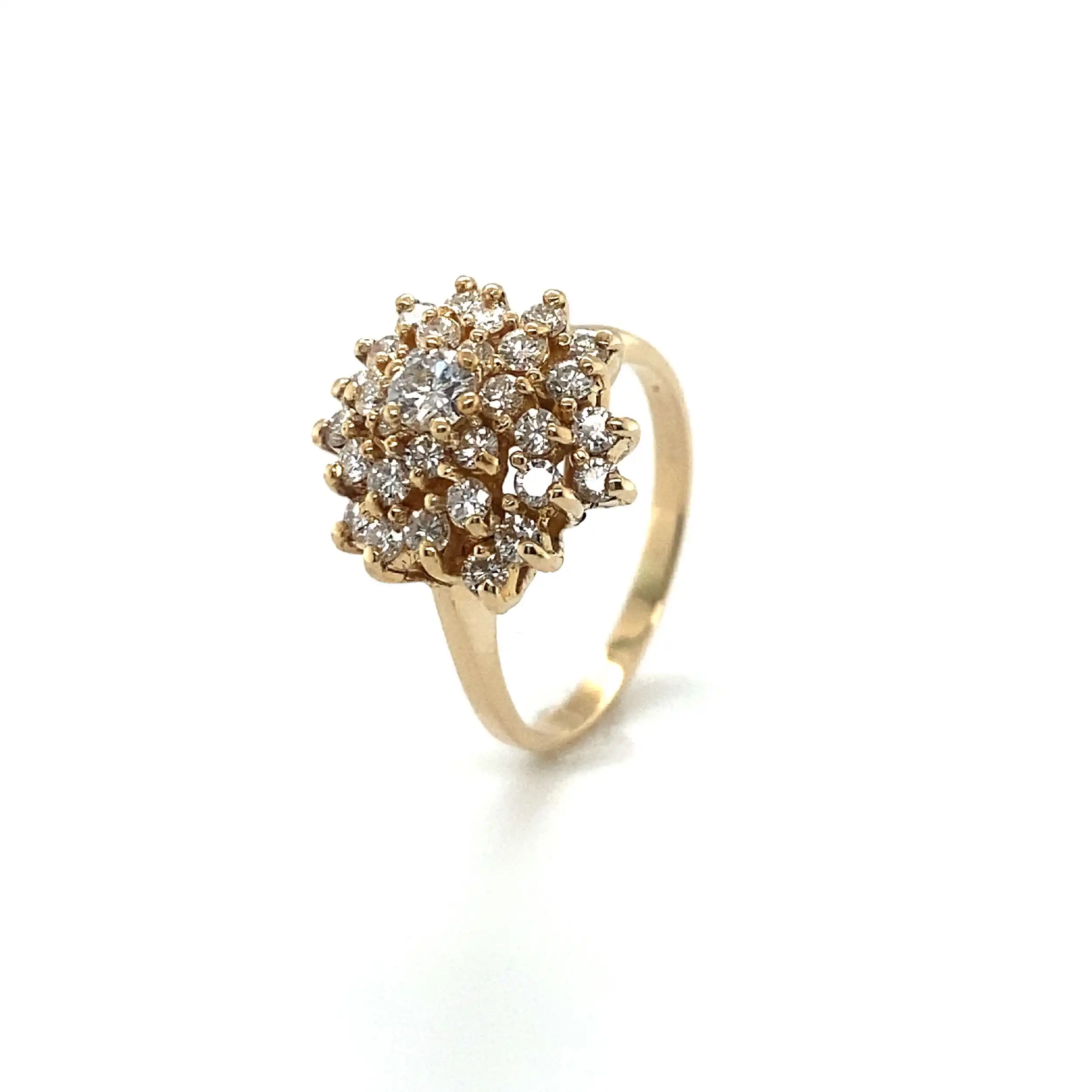 Ring Gelbgold mit Brillanten ca 1,00ct Ring Gelbgold mit Brillanten ca 1,00ct
