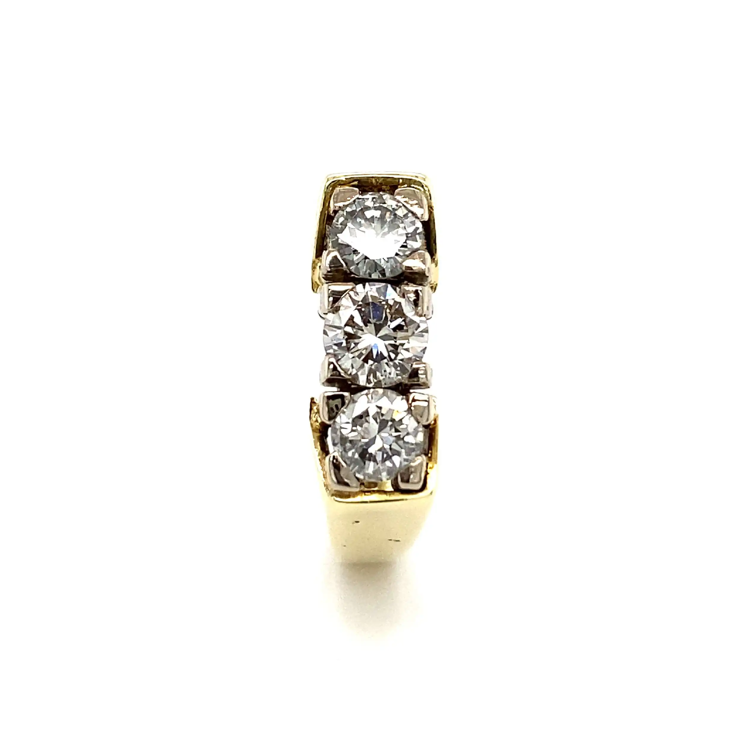 Ring Gelbgold mit Brillanten
