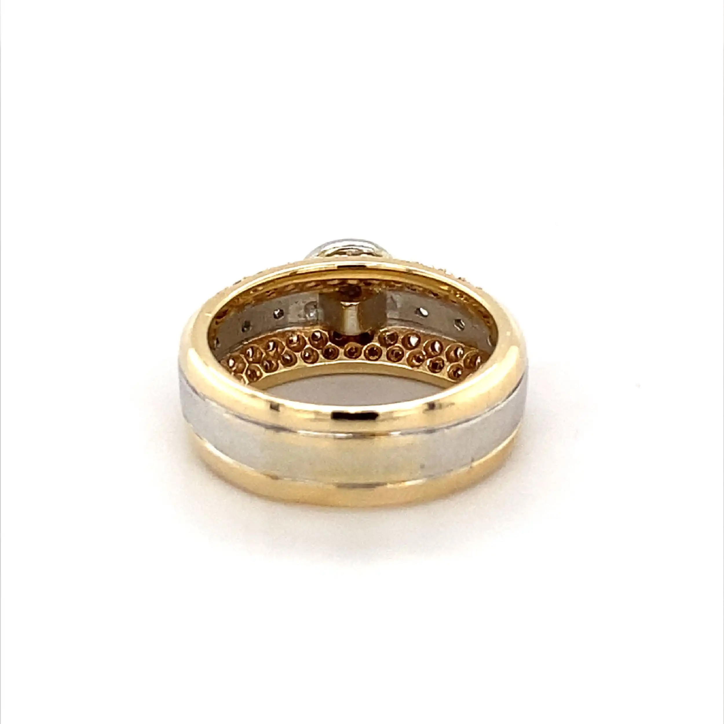Ring Bicolor mit Brillanten Ring Bicolor mit Brillanten