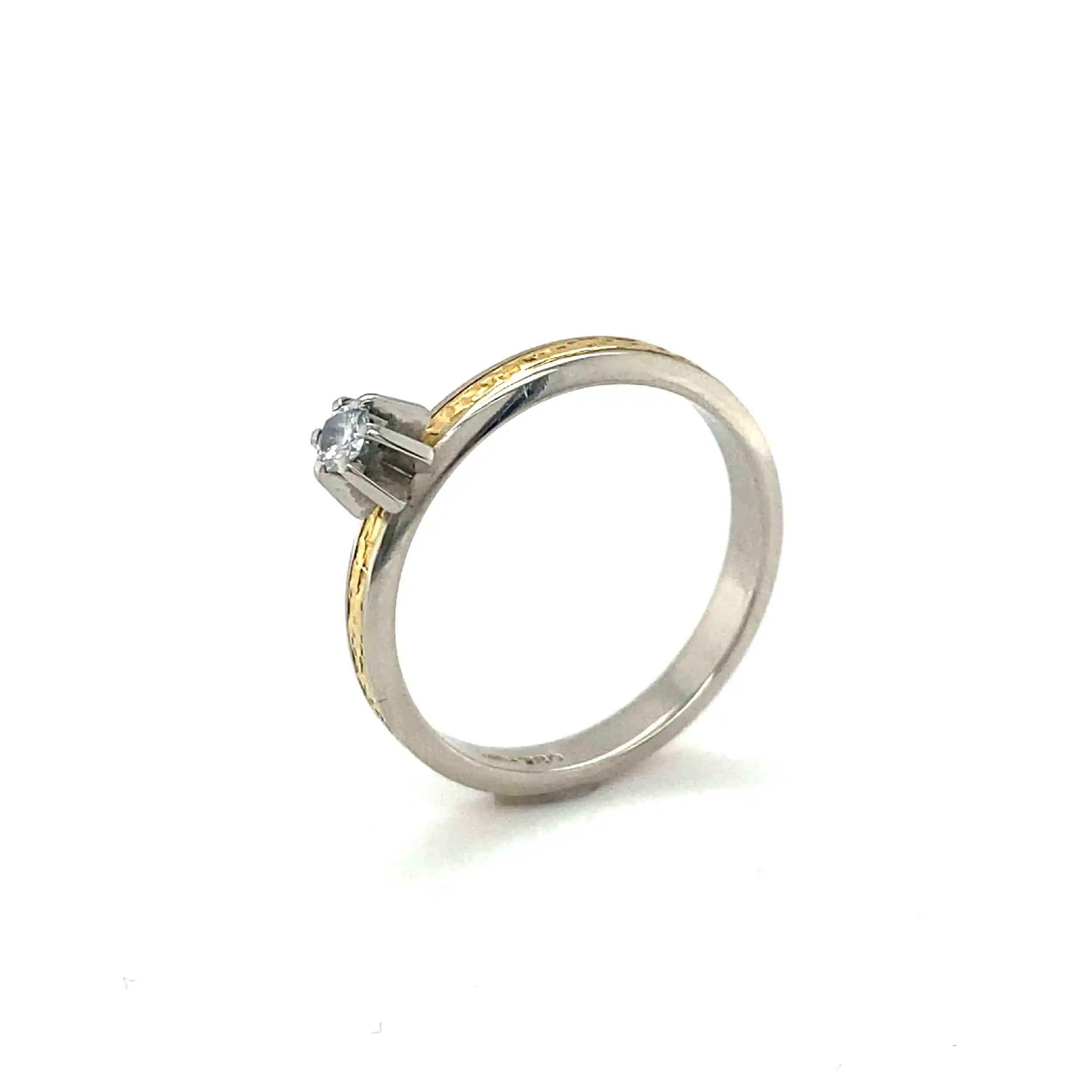 Ring Bicolor Niessing mit Brillant Ring Bicolor Niessing mit Brillant
