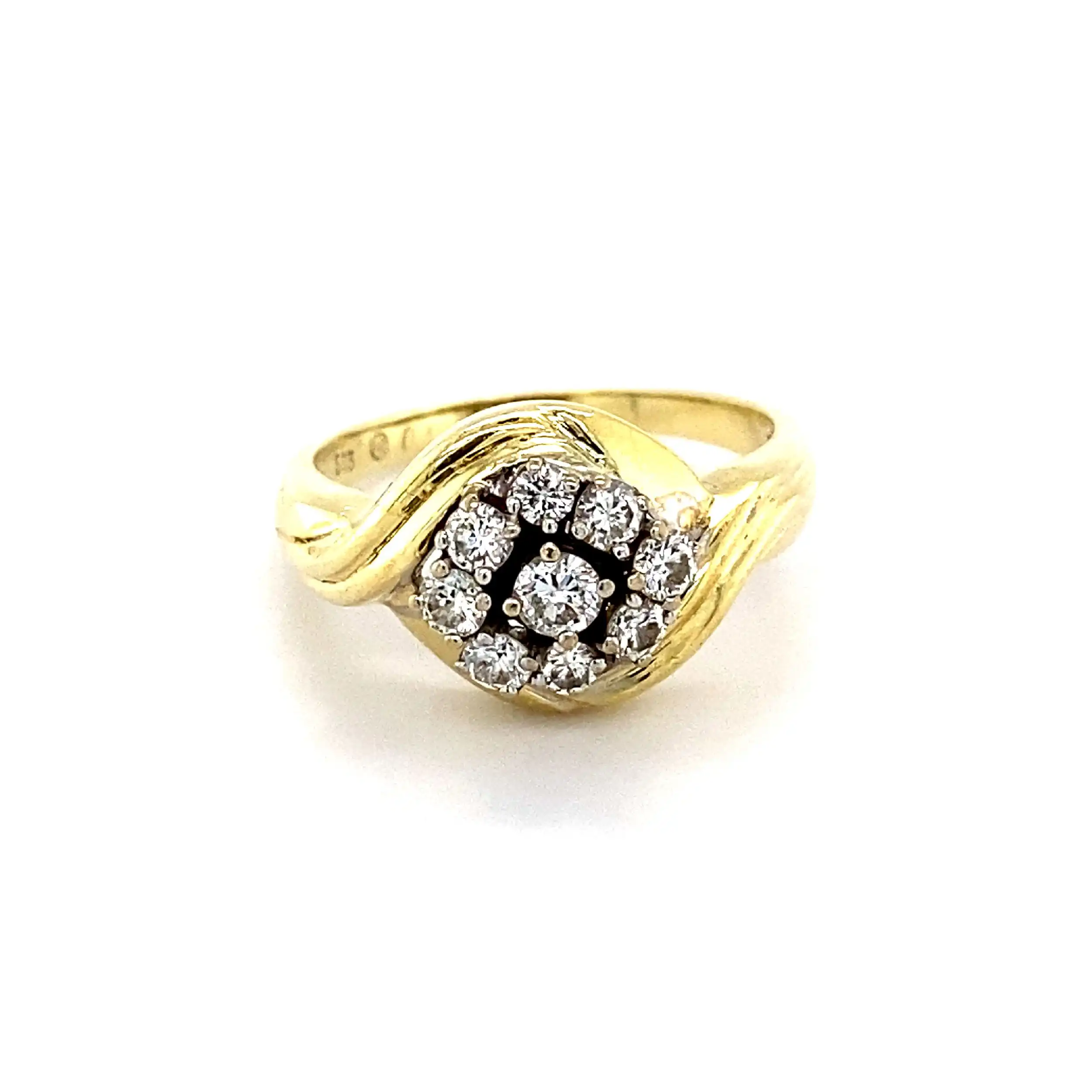 Ring Bicolor mit Brillanten Ring Bicolor mit Brillanten