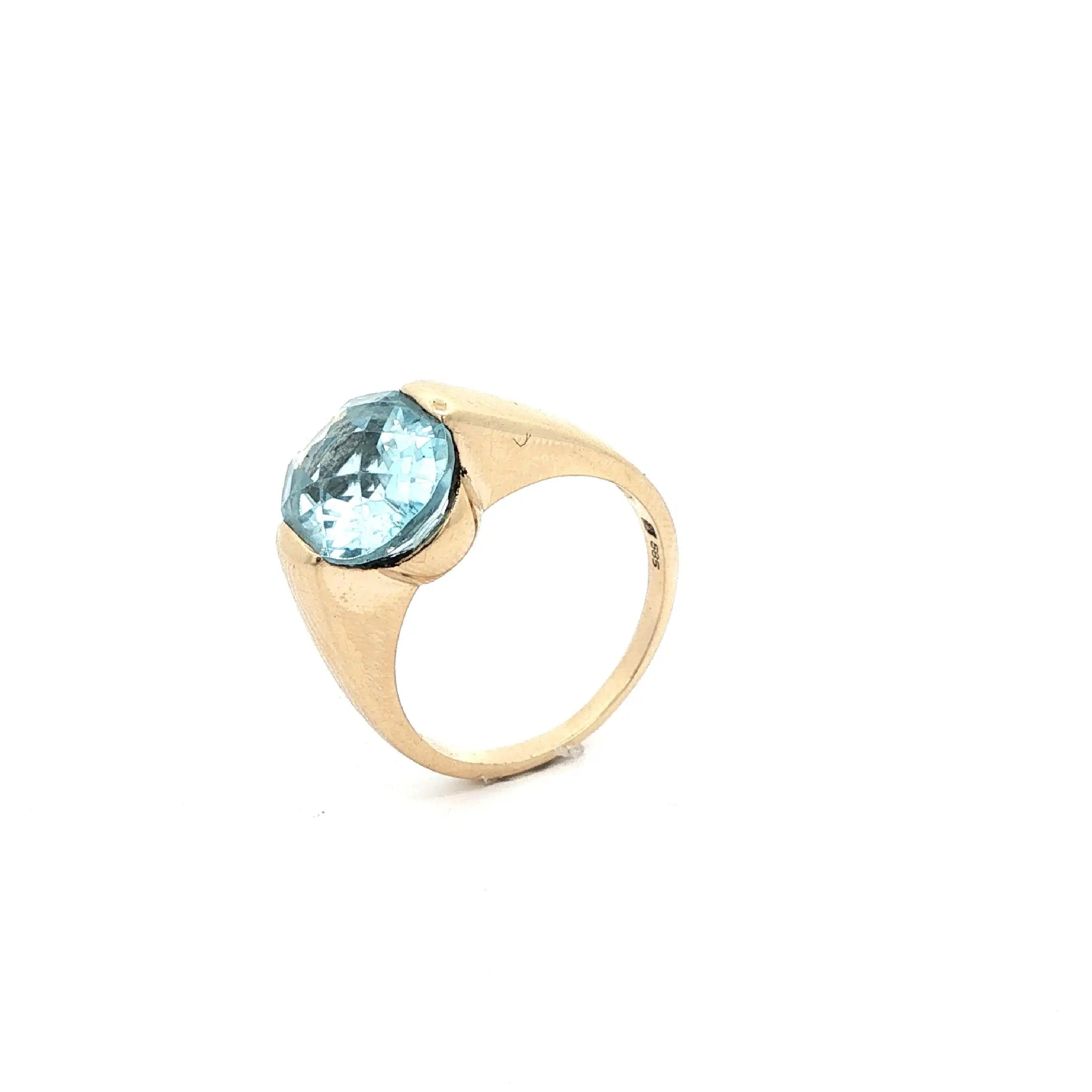 Ring Gelbgold mit Turmalin Ring Gelbgold mit Turmalin