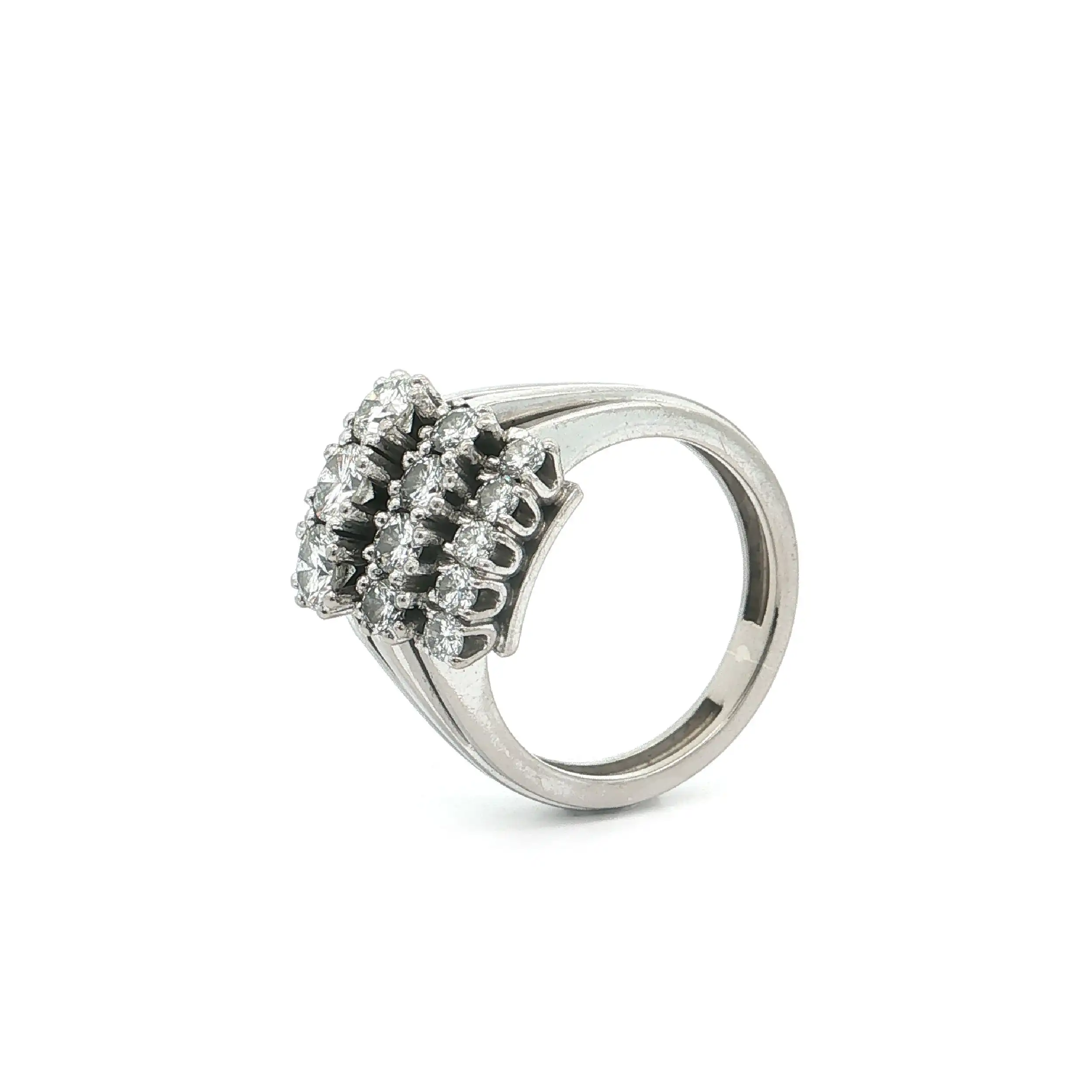 Ring Weißgold mit Brillanten
