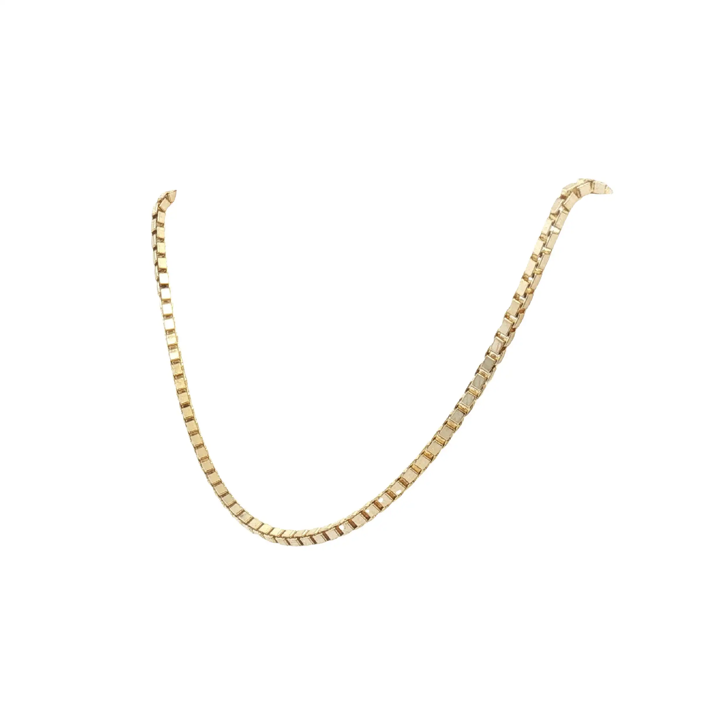 Venezianer Krawattenkette Gelbgold Venezianer Krawattenkette Gelbgold