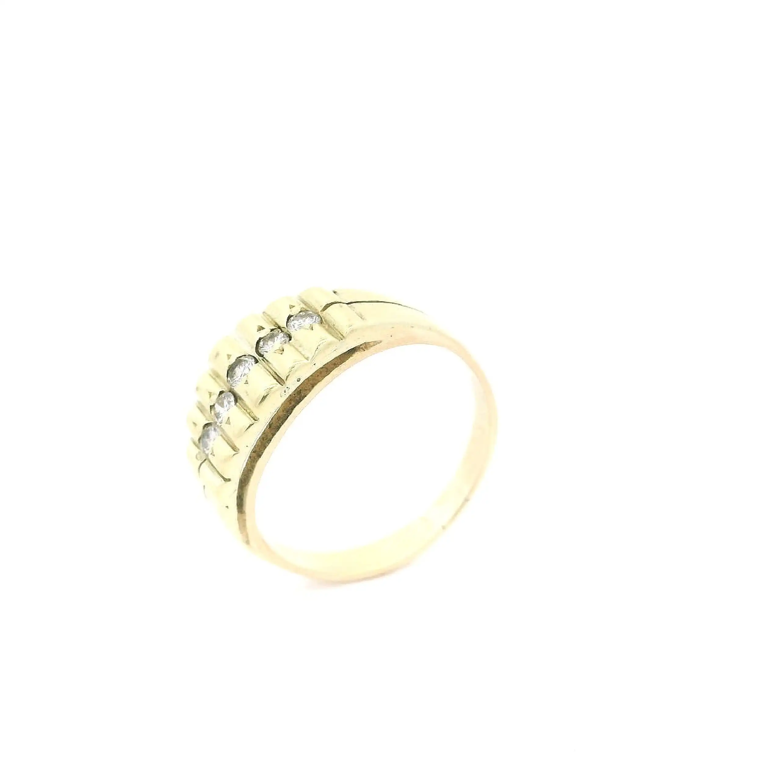 Ring Gelbgold mit Brillanten