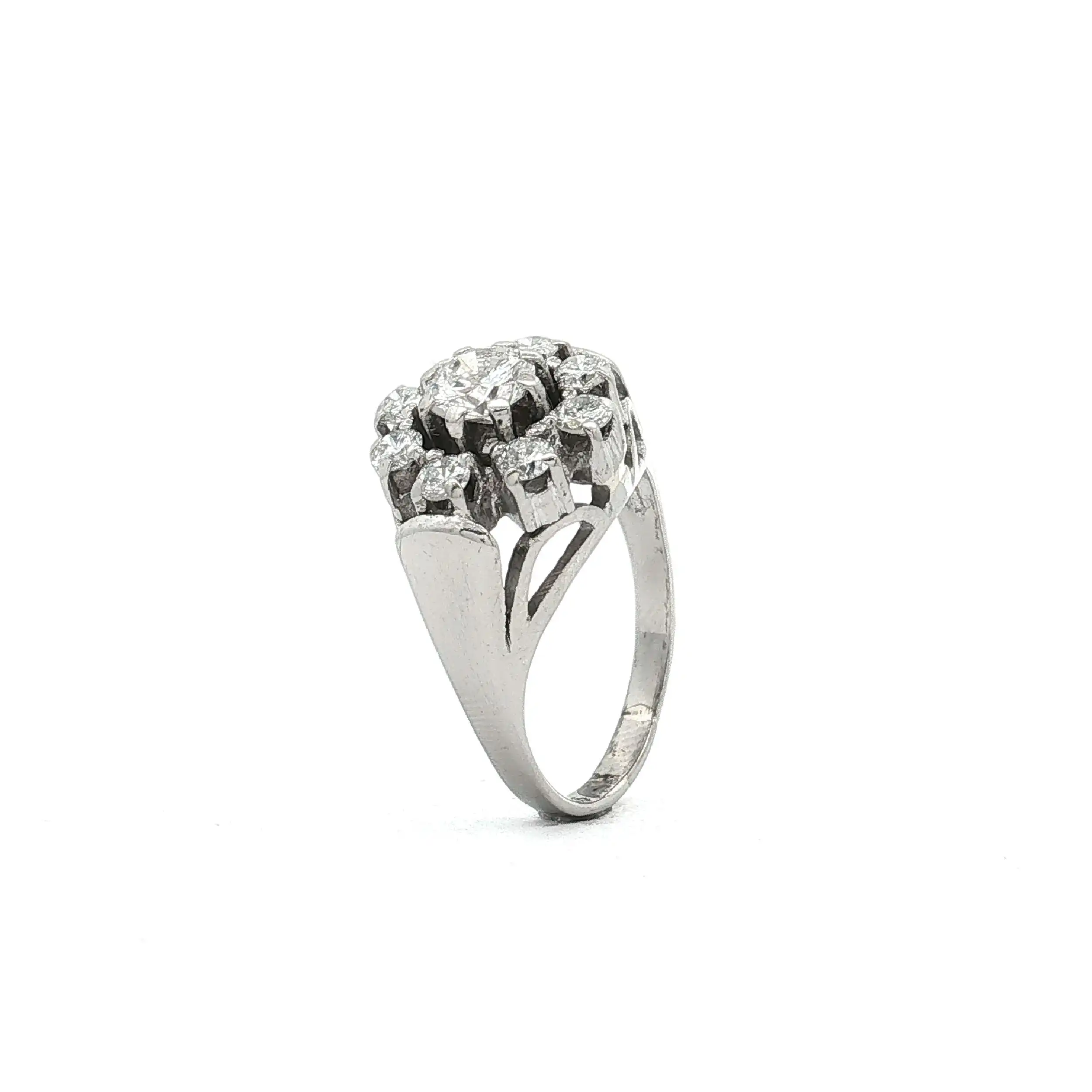 Ring Weißgold mit Brillanten