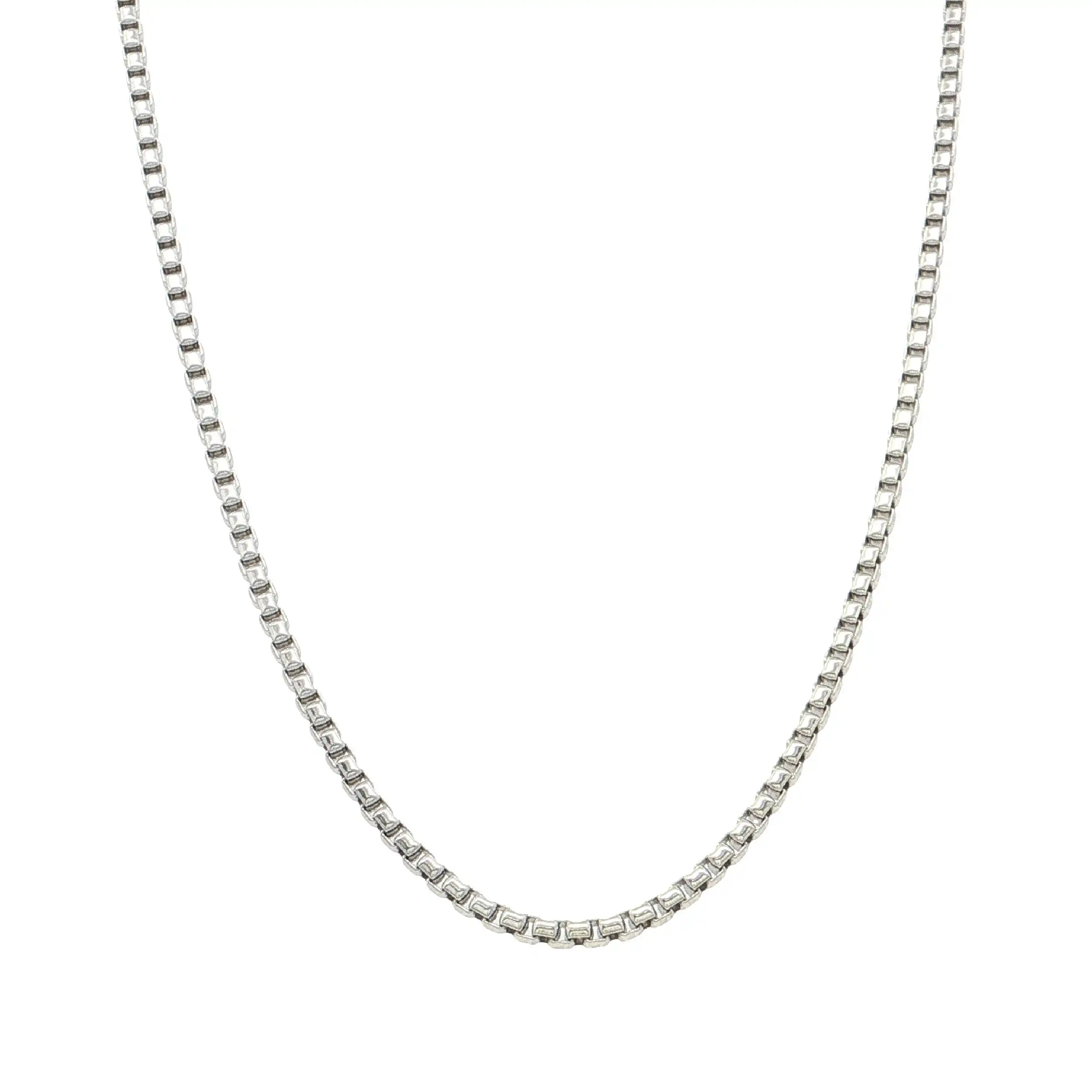 Venezianerkette Weißgold