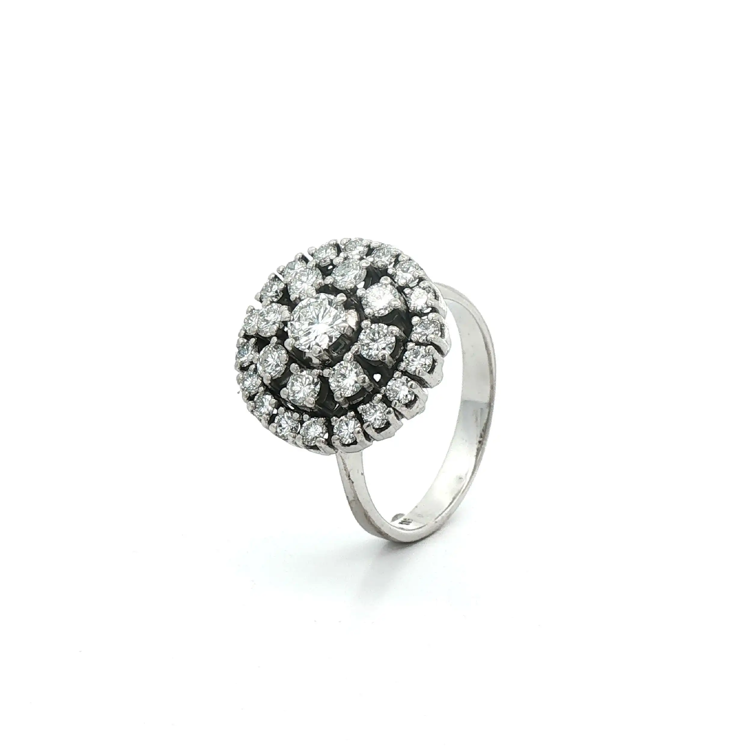 Ring Weißgold mit Brillanten
