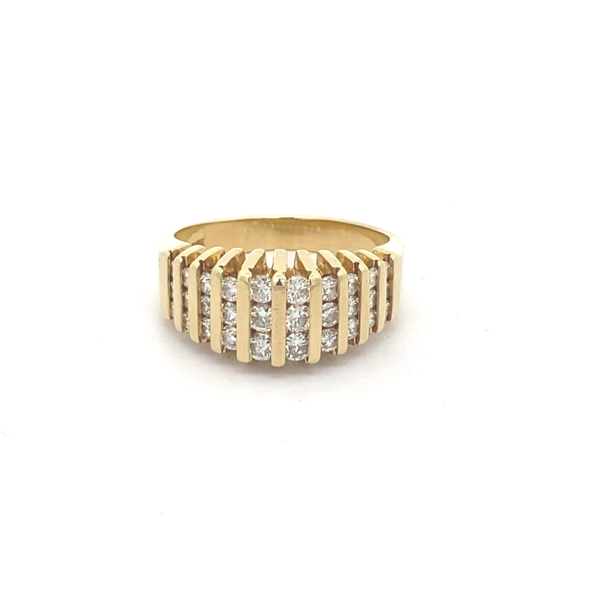 Ring Gelbgold mit Brillanten