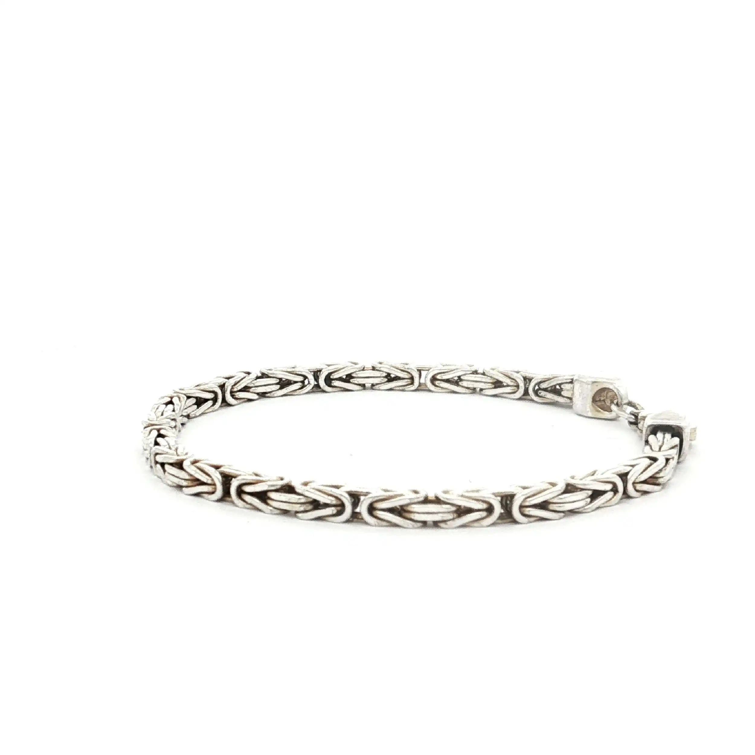Königskettenarmband Silber teilvergoldet Königskettenarmband Silber teilvergoldet