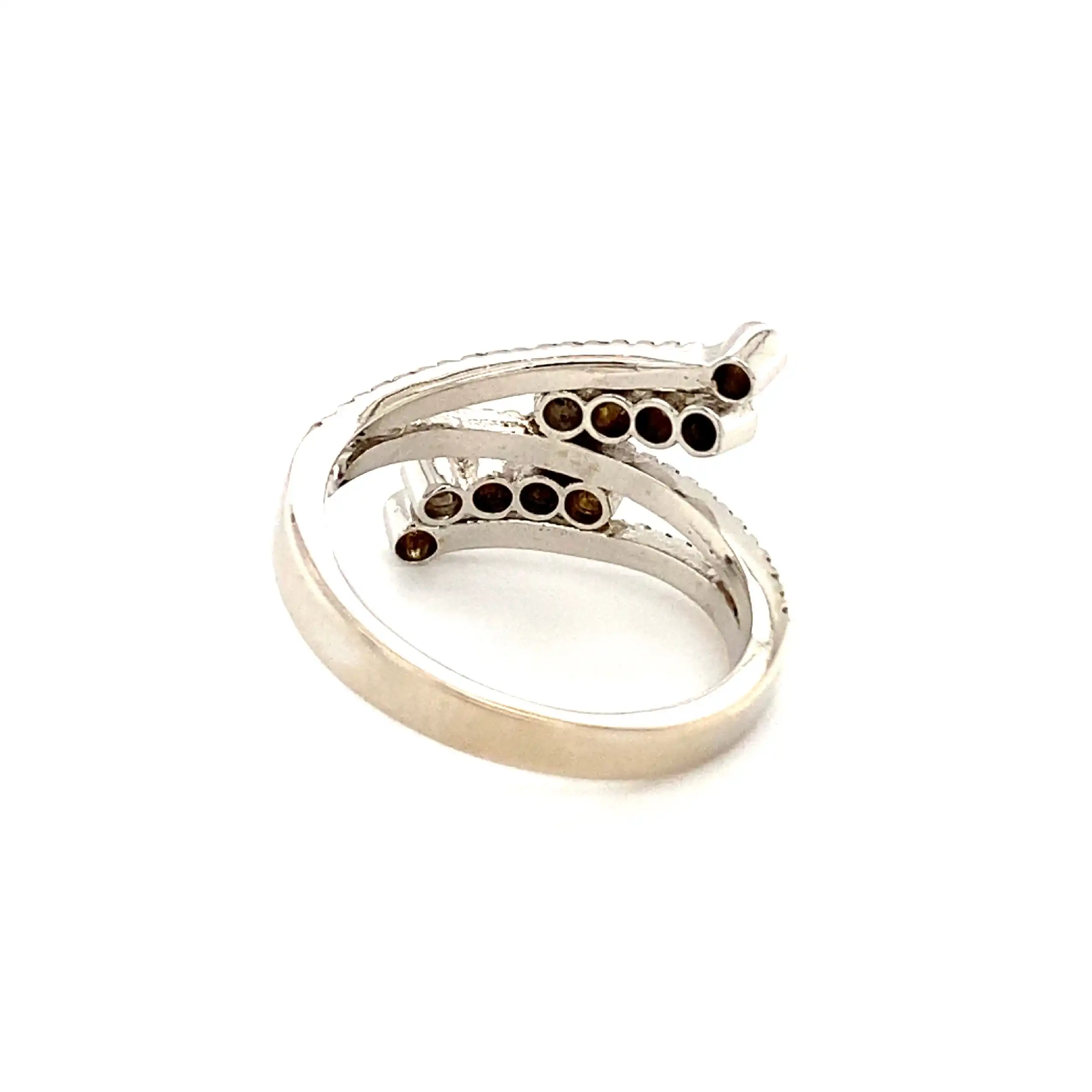 Ring Weißgold mit Brillanten Ring Weißgold mit Brillanten
