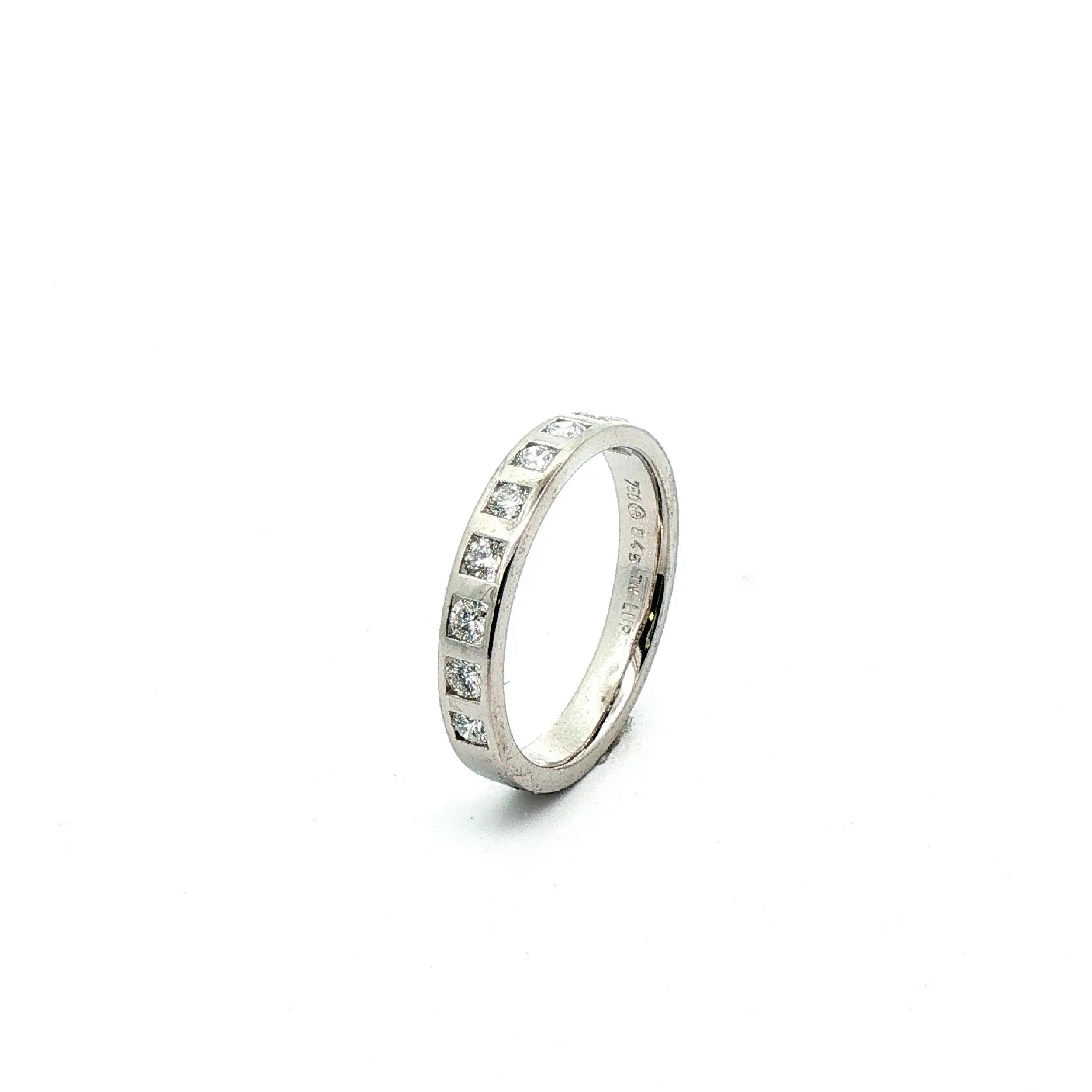 Ring Weißgold mit Brillanten Ring Weißgold mit Brillanten