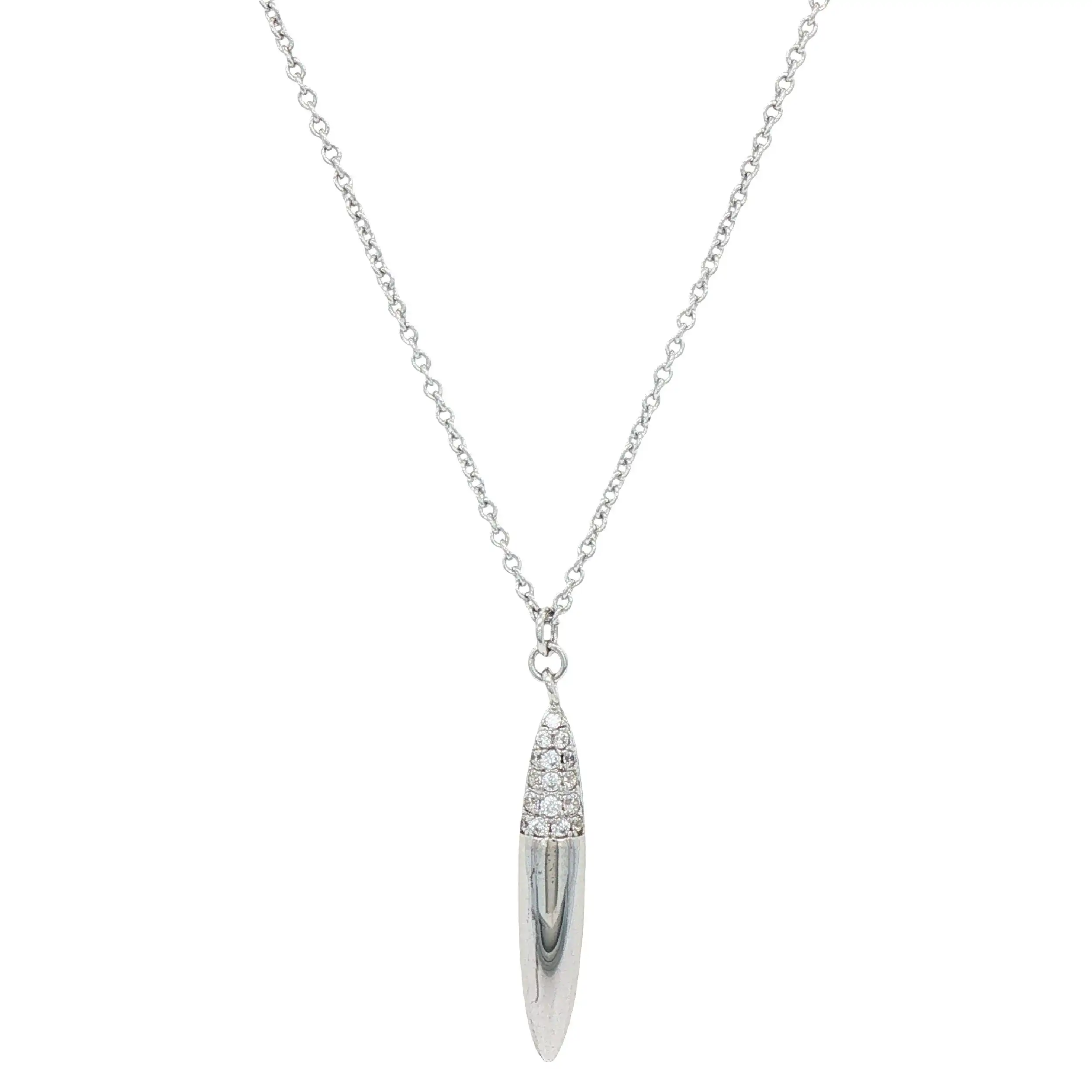 Ankercollier Silber "Elypse" mit Zirkonia Ankercollier Silber "Elypse" mit Zirkonia