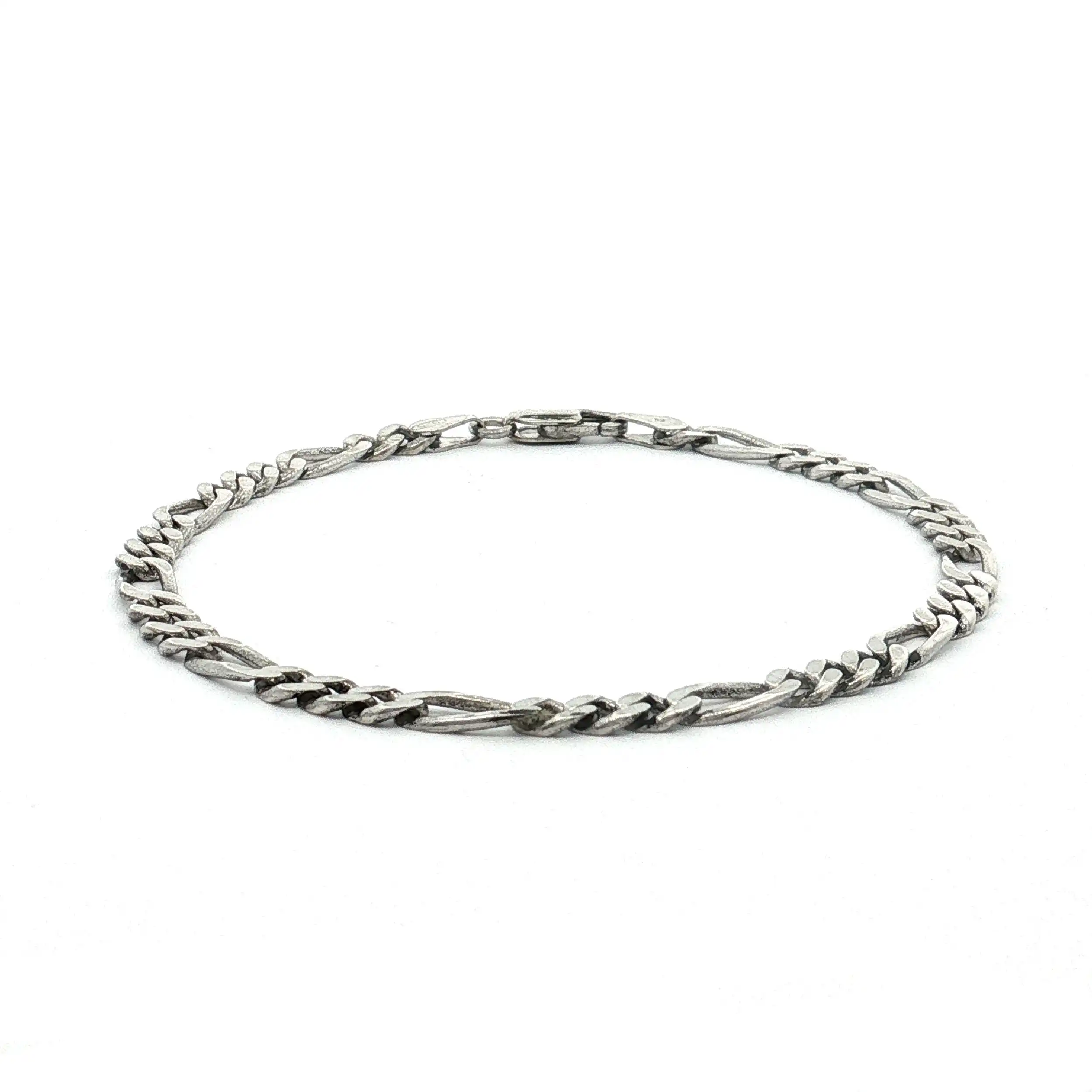Figaroarmband Silber