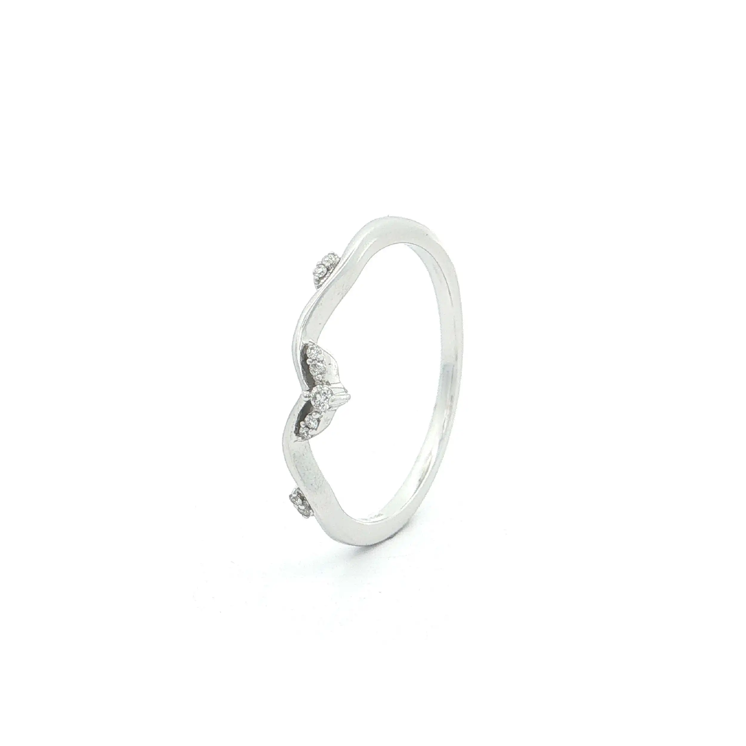 Ring Weißgold mit Brillanten Ring Weißgold mit Brillanten