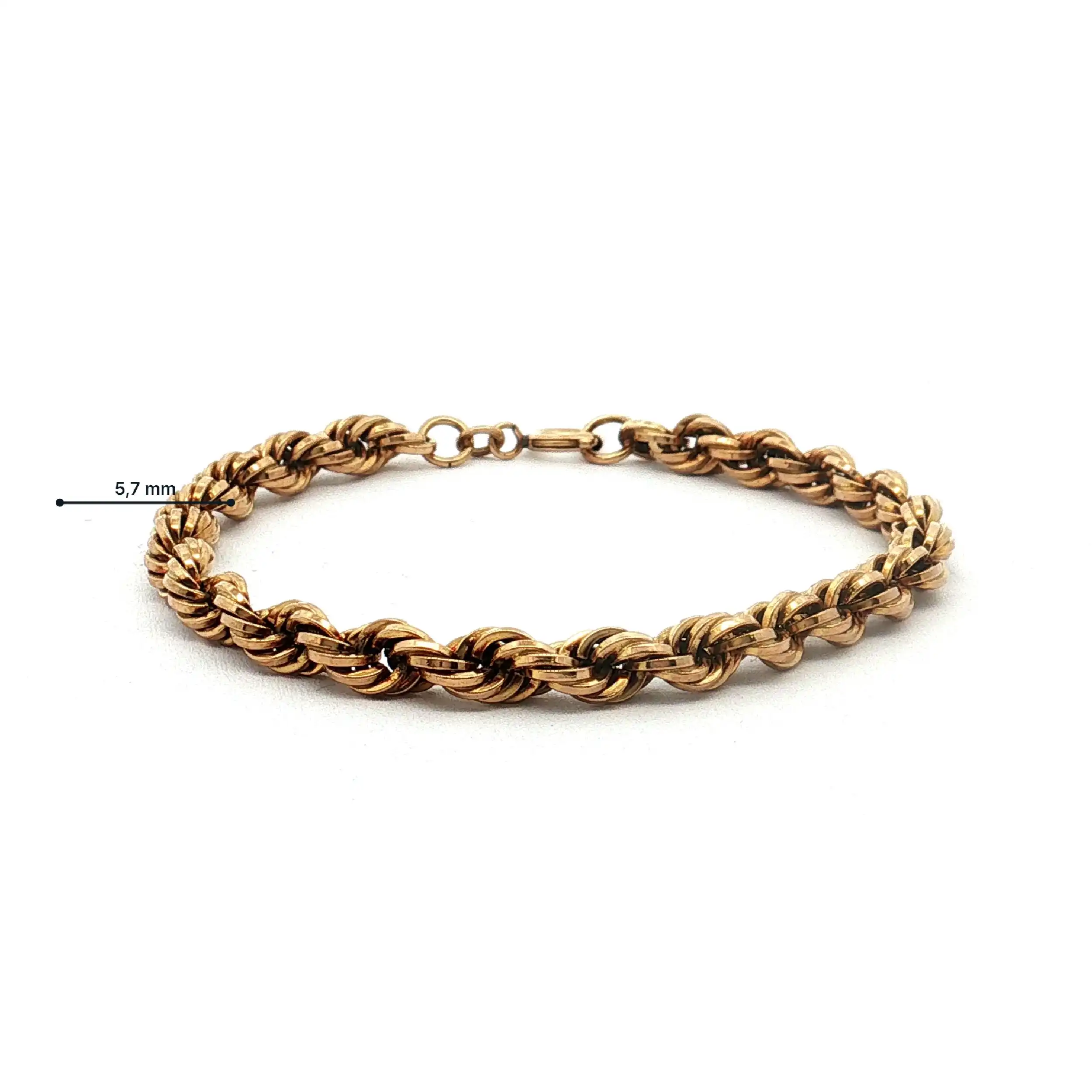 Armband Gelbgold gedreht Armband Gelbgold gedreht