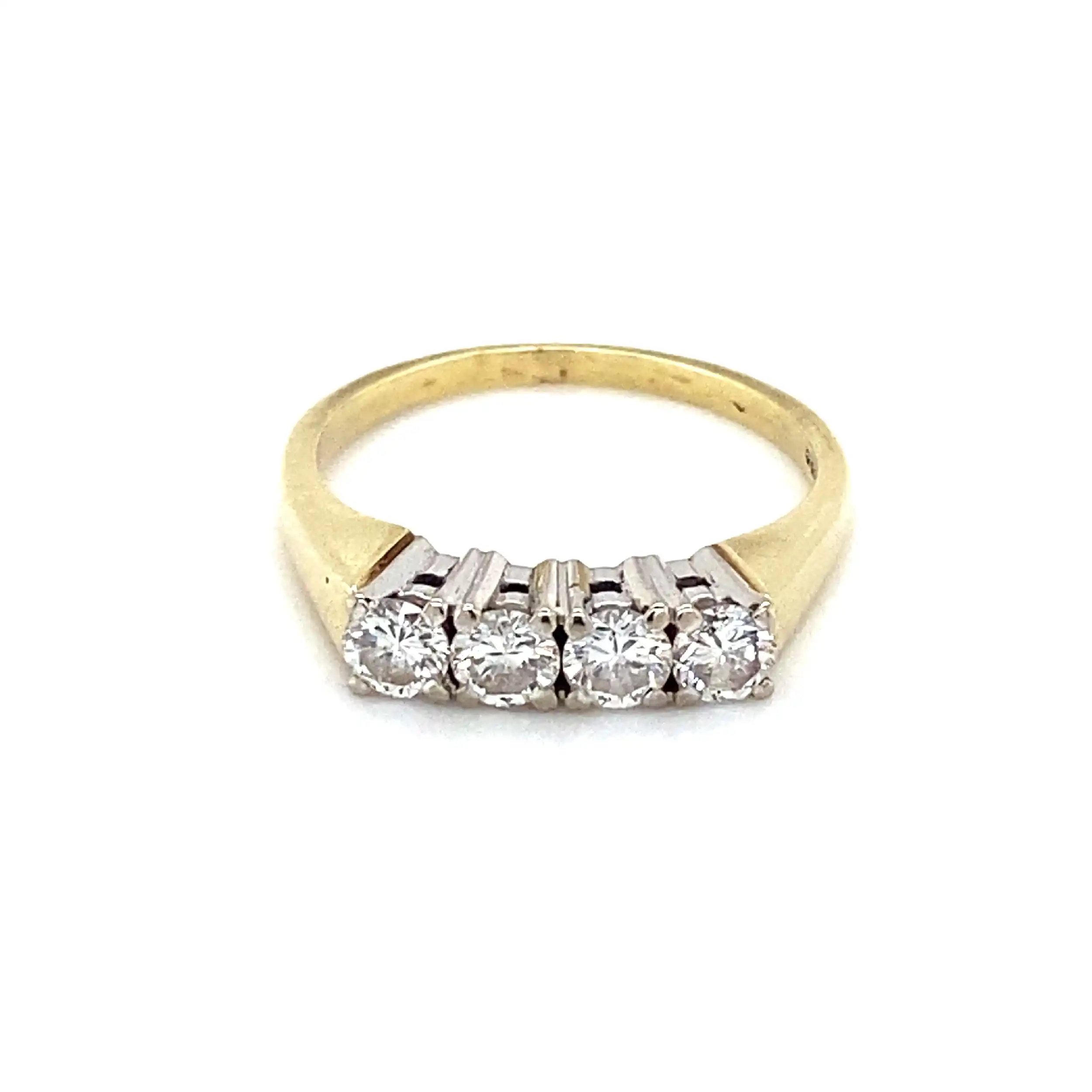 Ring Bicolor mit Brillanten Ring Bicolor mit Brillanten