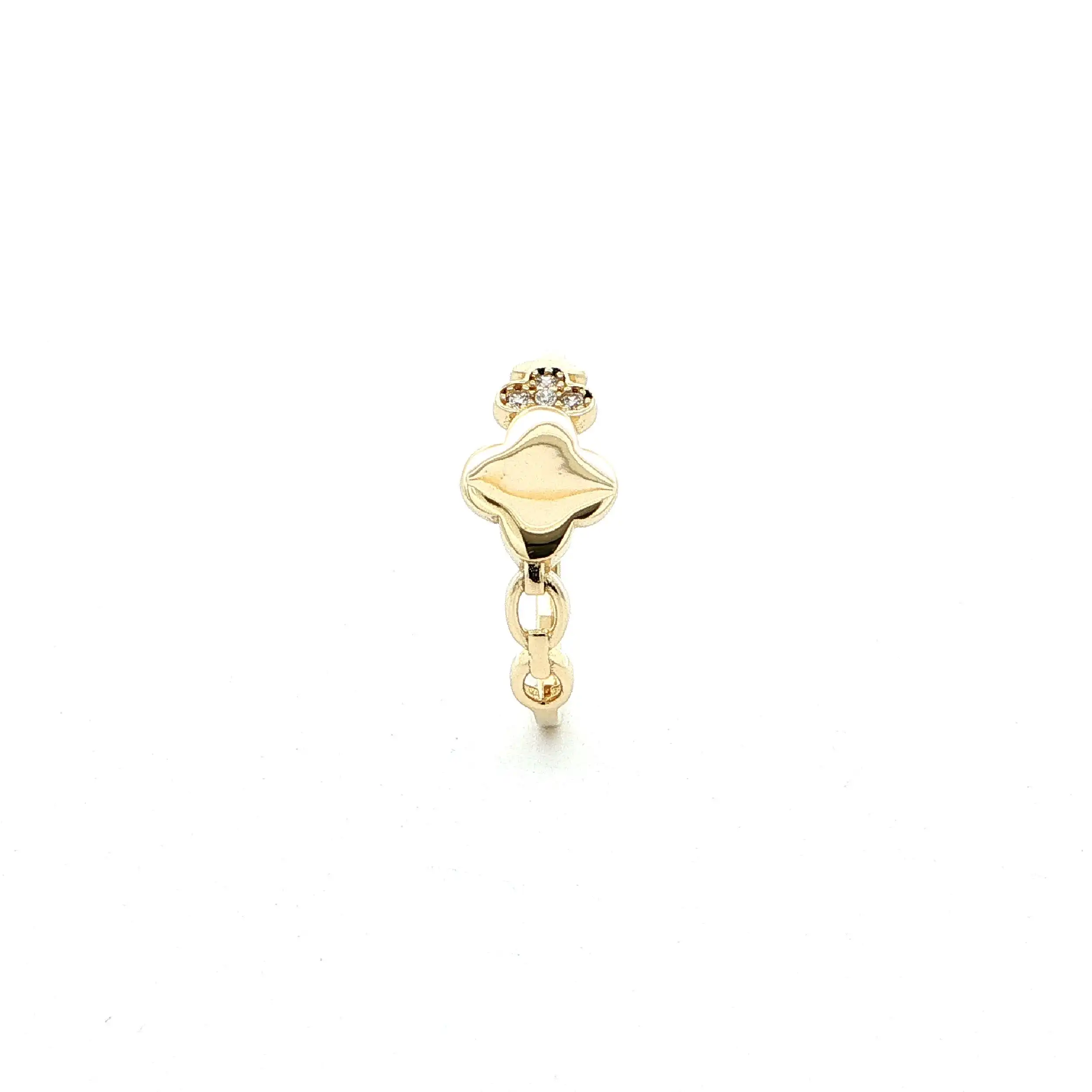 Ring Gelbgold mit Zirkonia Ring Gelbgold mit Zirkonia