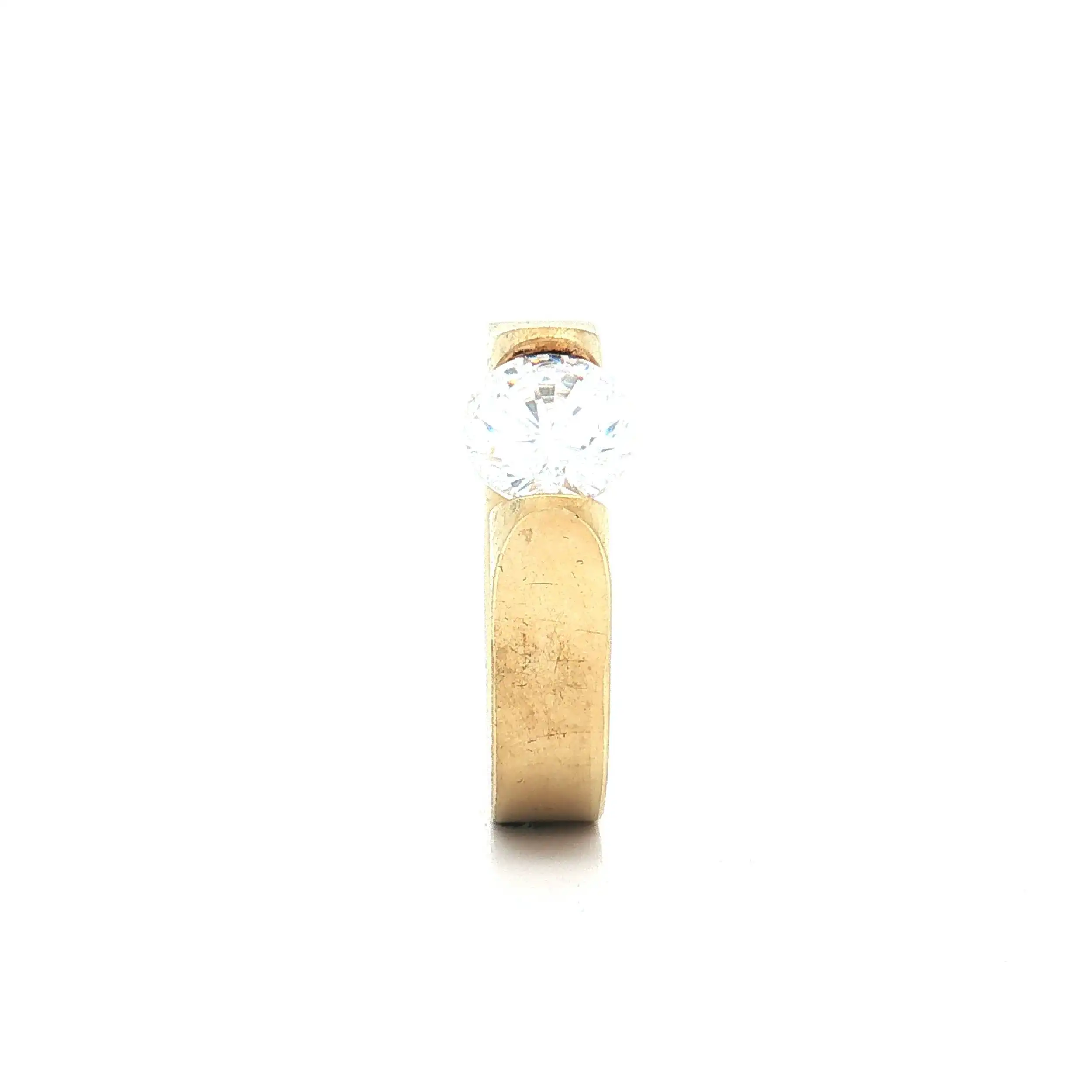 Spannring Silber Niessing "Musterring" Everest mit Zirkonia