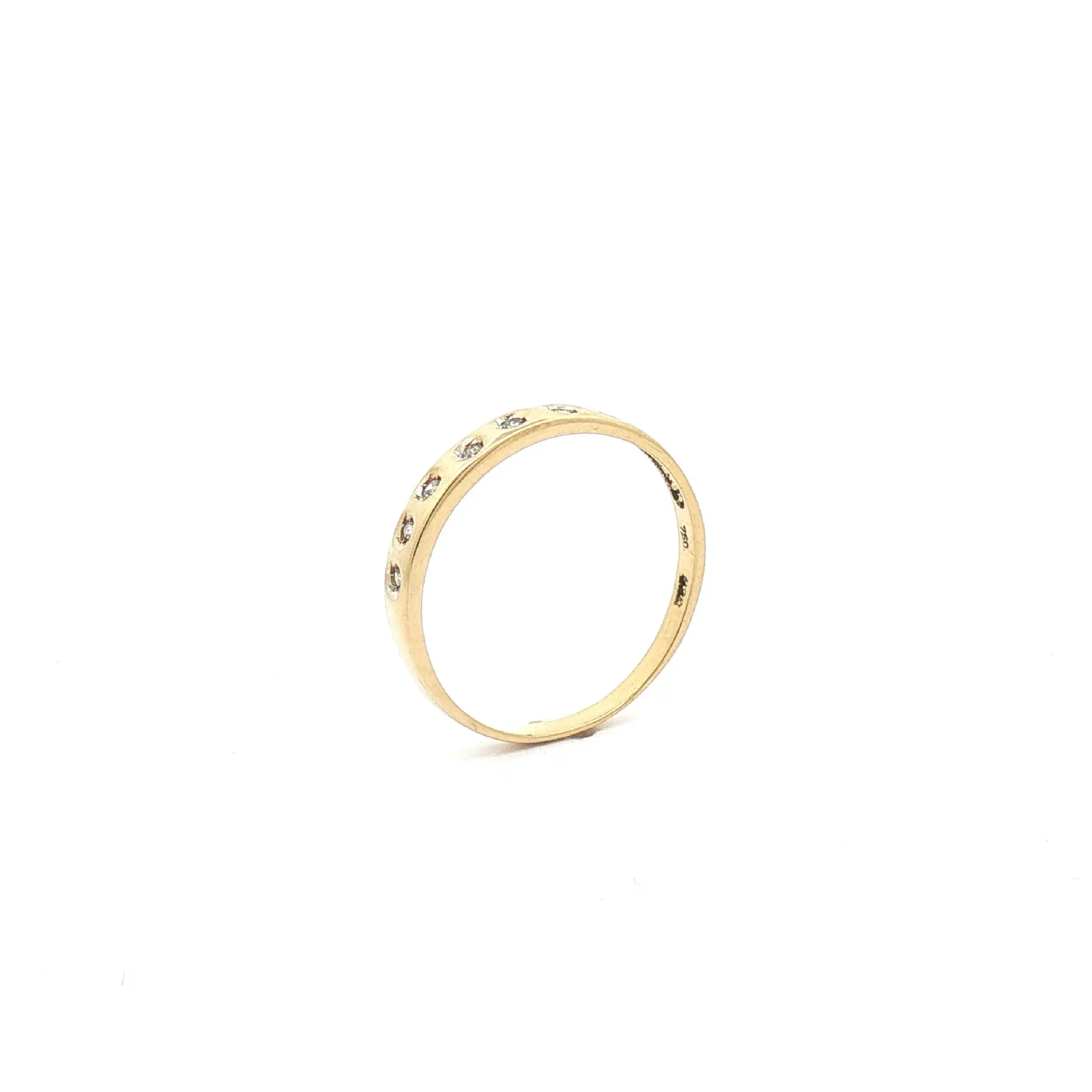 Ring Gelbgold mit Diamanten Ring Gelbgold mit Diamanten