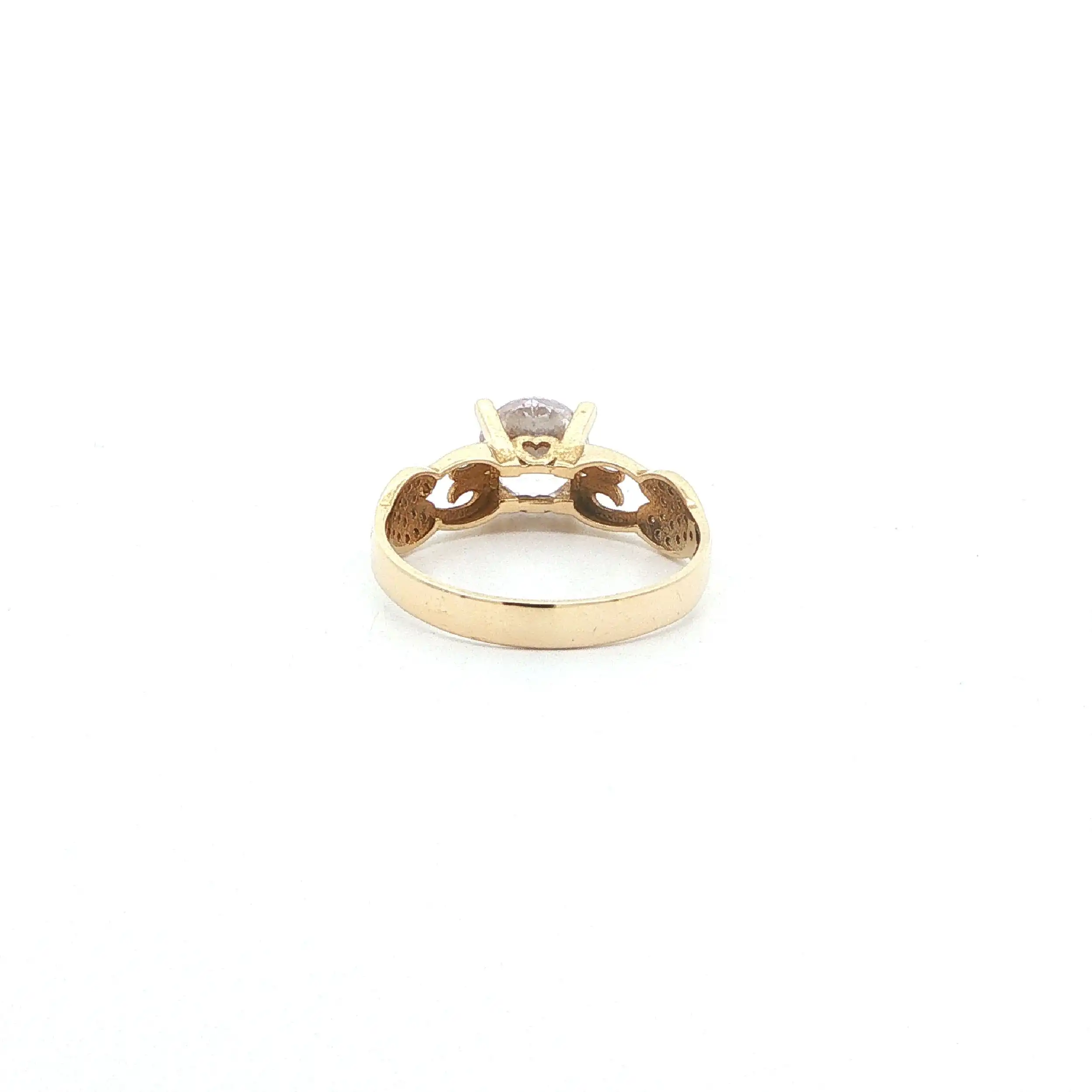 Ring Gelbgold mit Zirkonia
