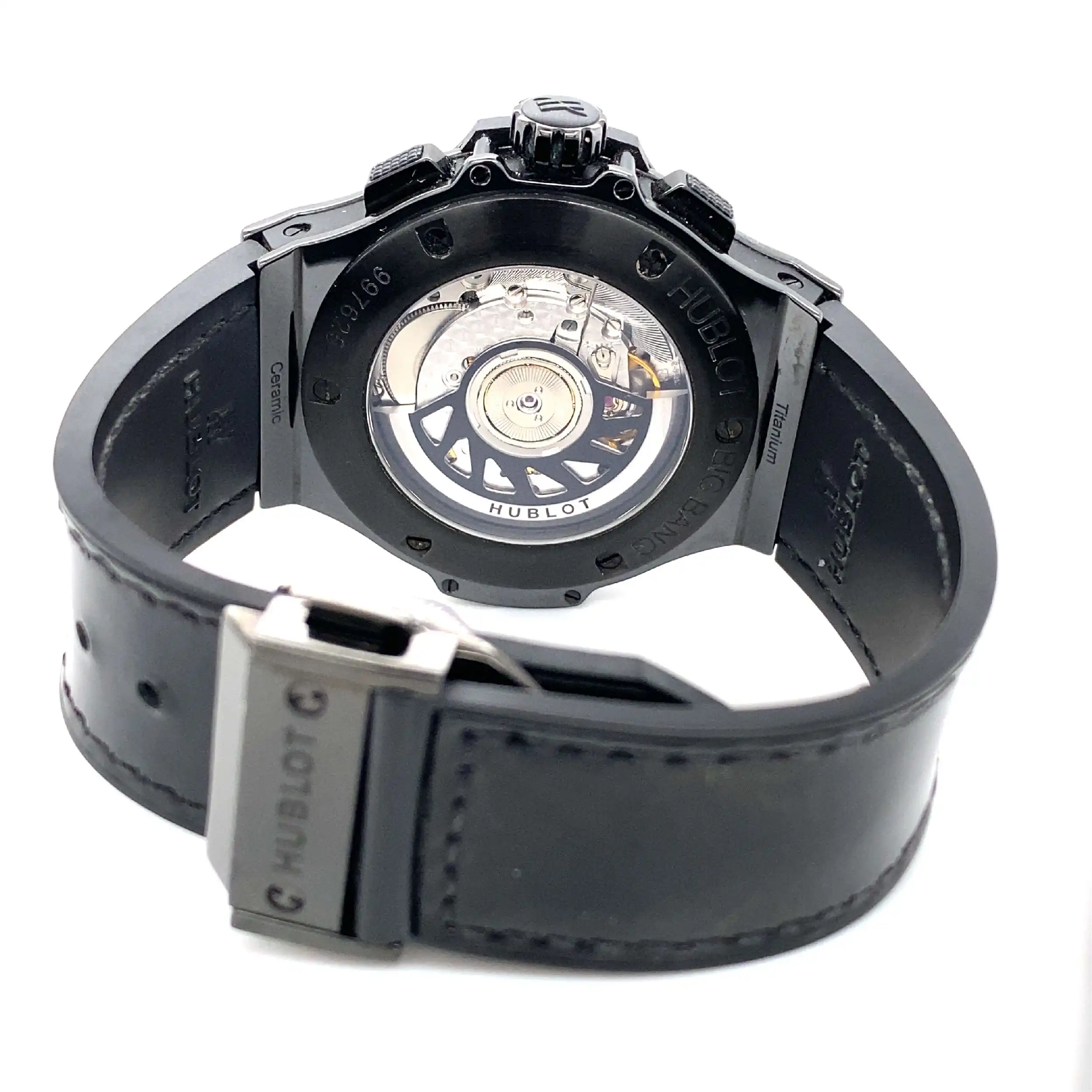 Herrenuhr Hublot Big Bang Shiny all Black Herrenuhr Hublot Big Bang Shiny all Black