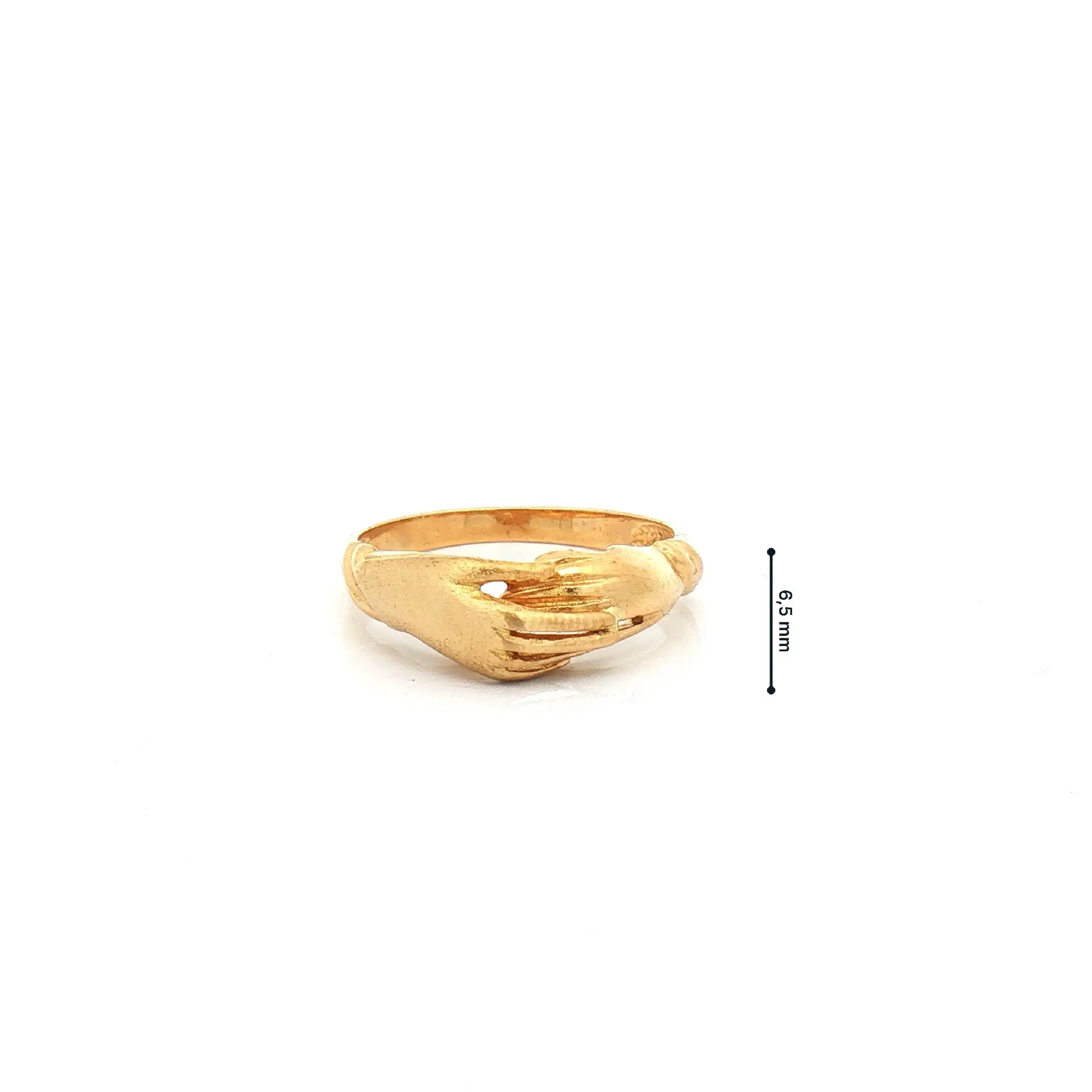 Ring Gelbgold 'Hände' Ring Gelbgold 'Hände'