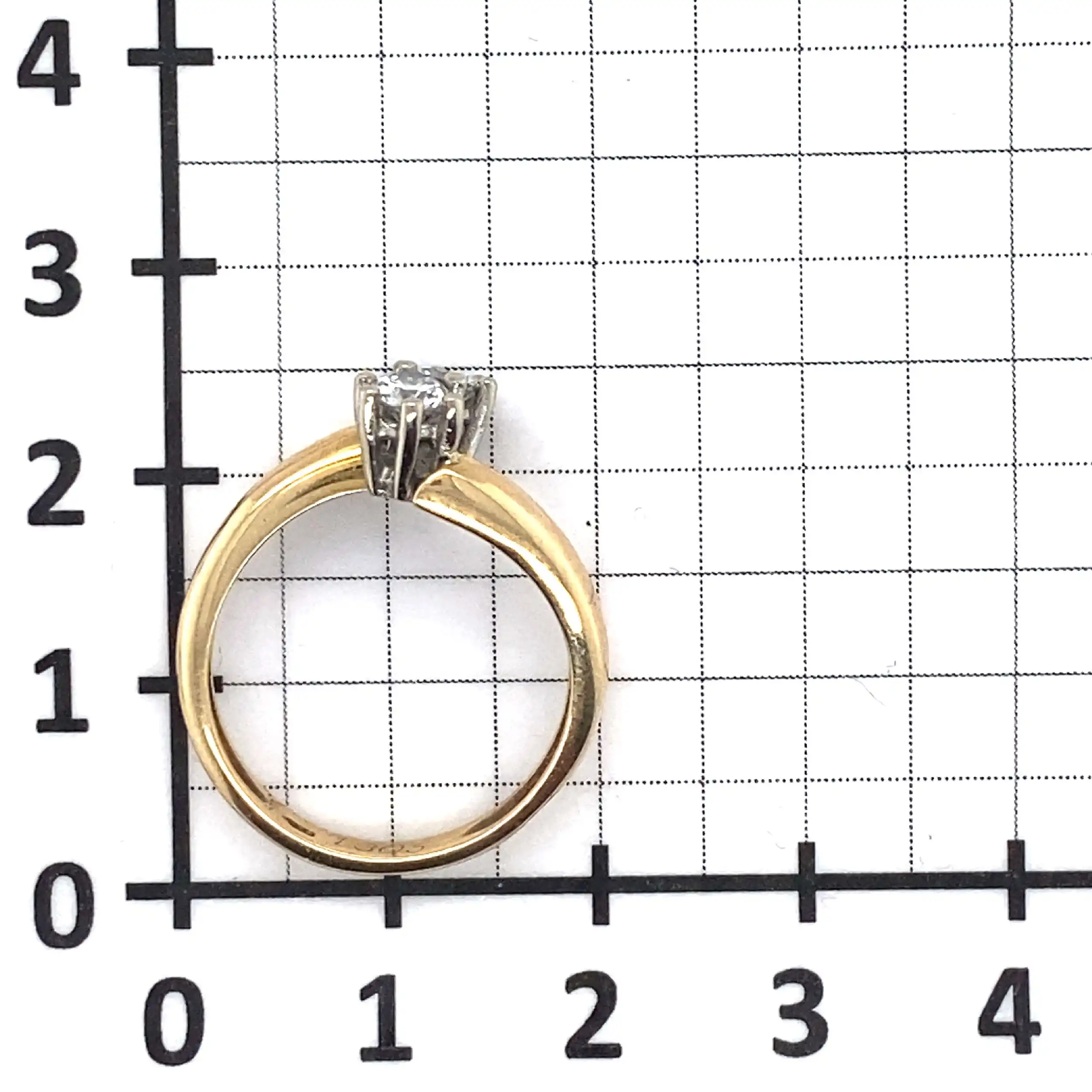 Ring Bicolor mit Brillanten Ring Bicolor mit Brillanten