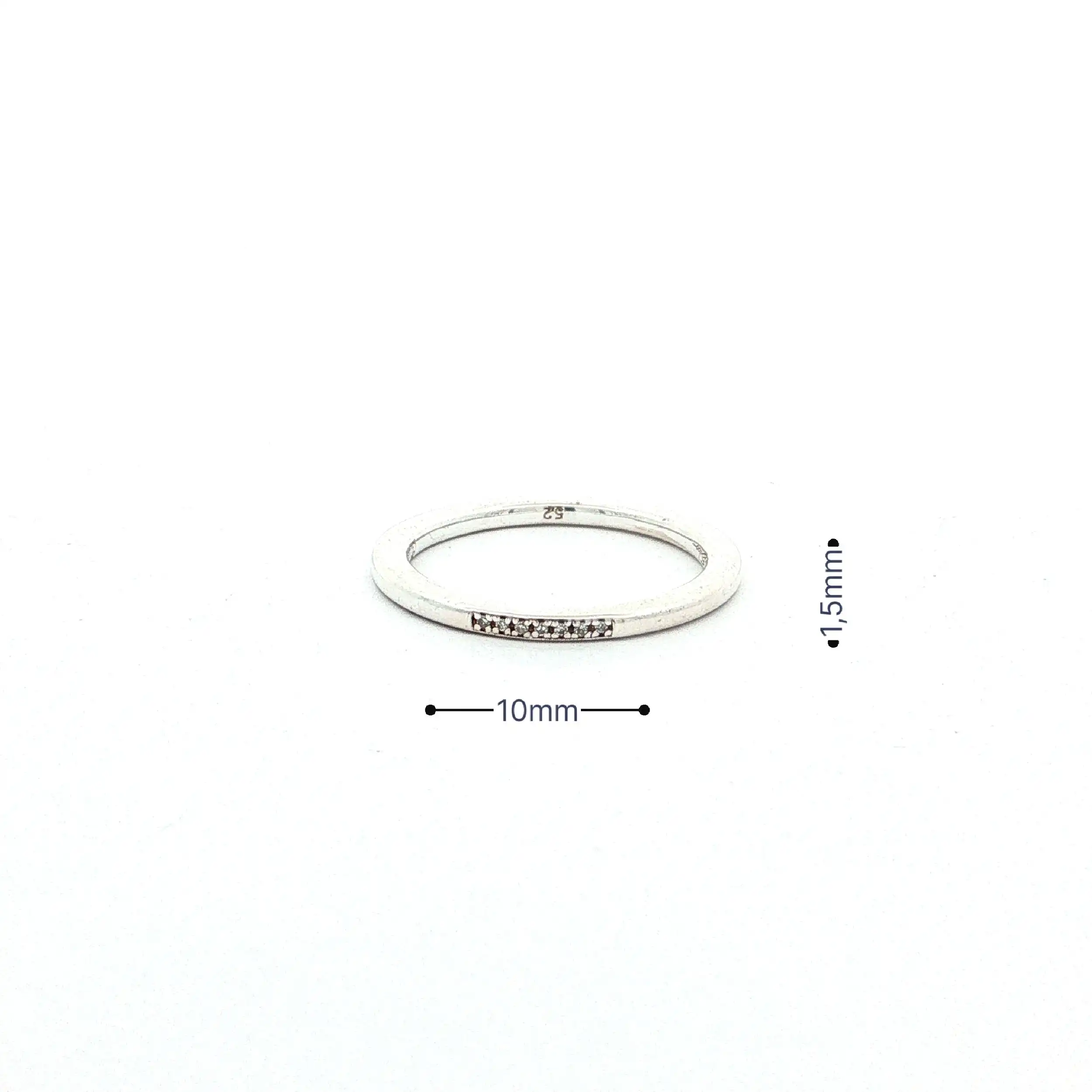 Silberring Thomas Sabo mit Diamanten Silberring Thomas Sabo mit Diamanten