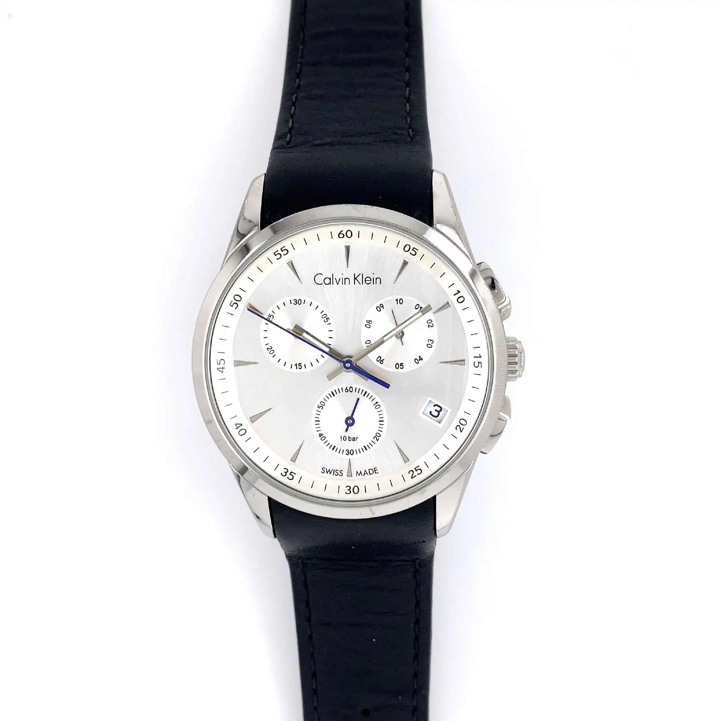 Herrenuhr Calvin Klein Quarz Chronograph, 1 Totalisator ist ohne Funktion! Herrenuhr Calvin Klein Quarz Chronograph, 1 Totalisator ist ohne Funktion!