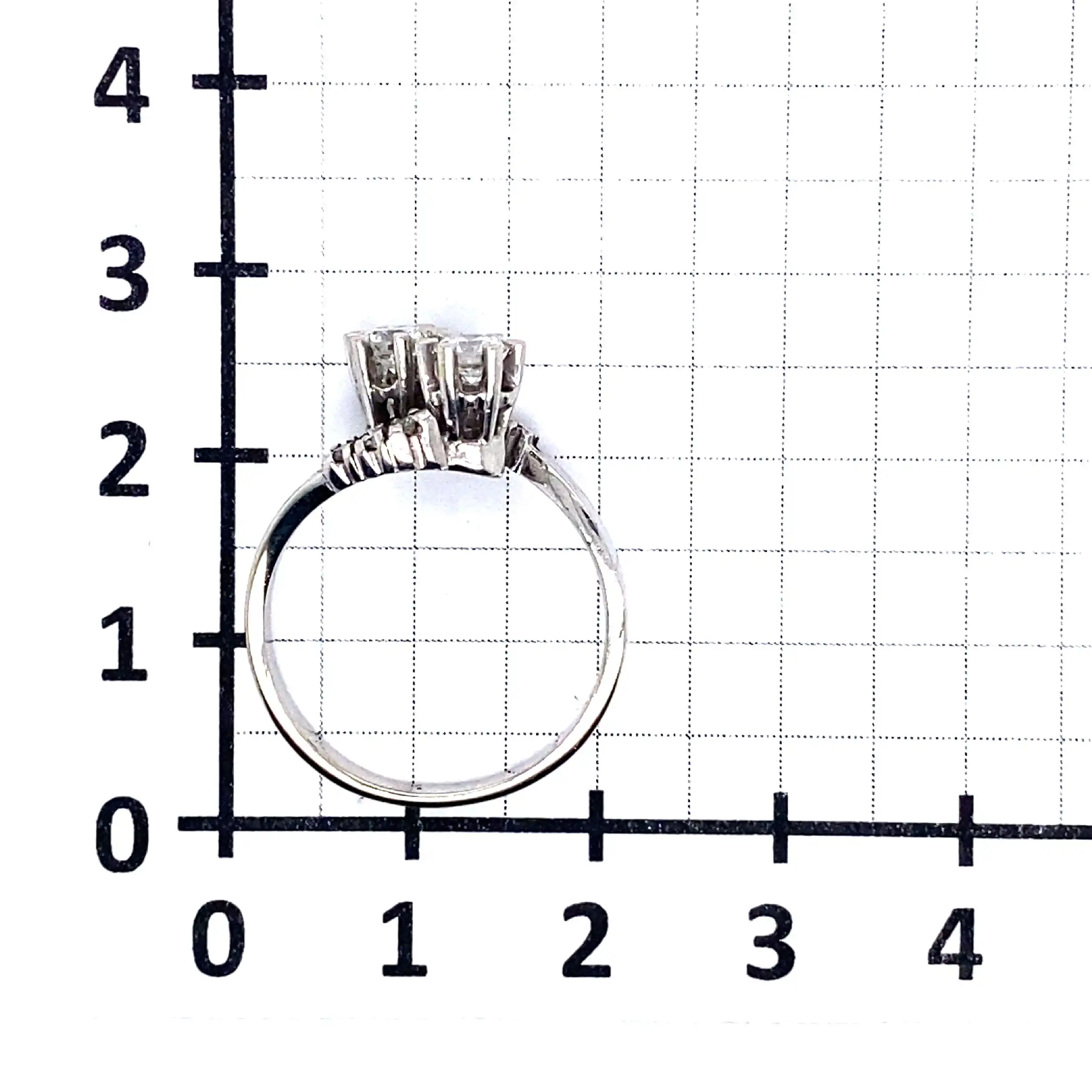 Ring Weißgold mit Brillanten Ring Weißgold mit Brillanten