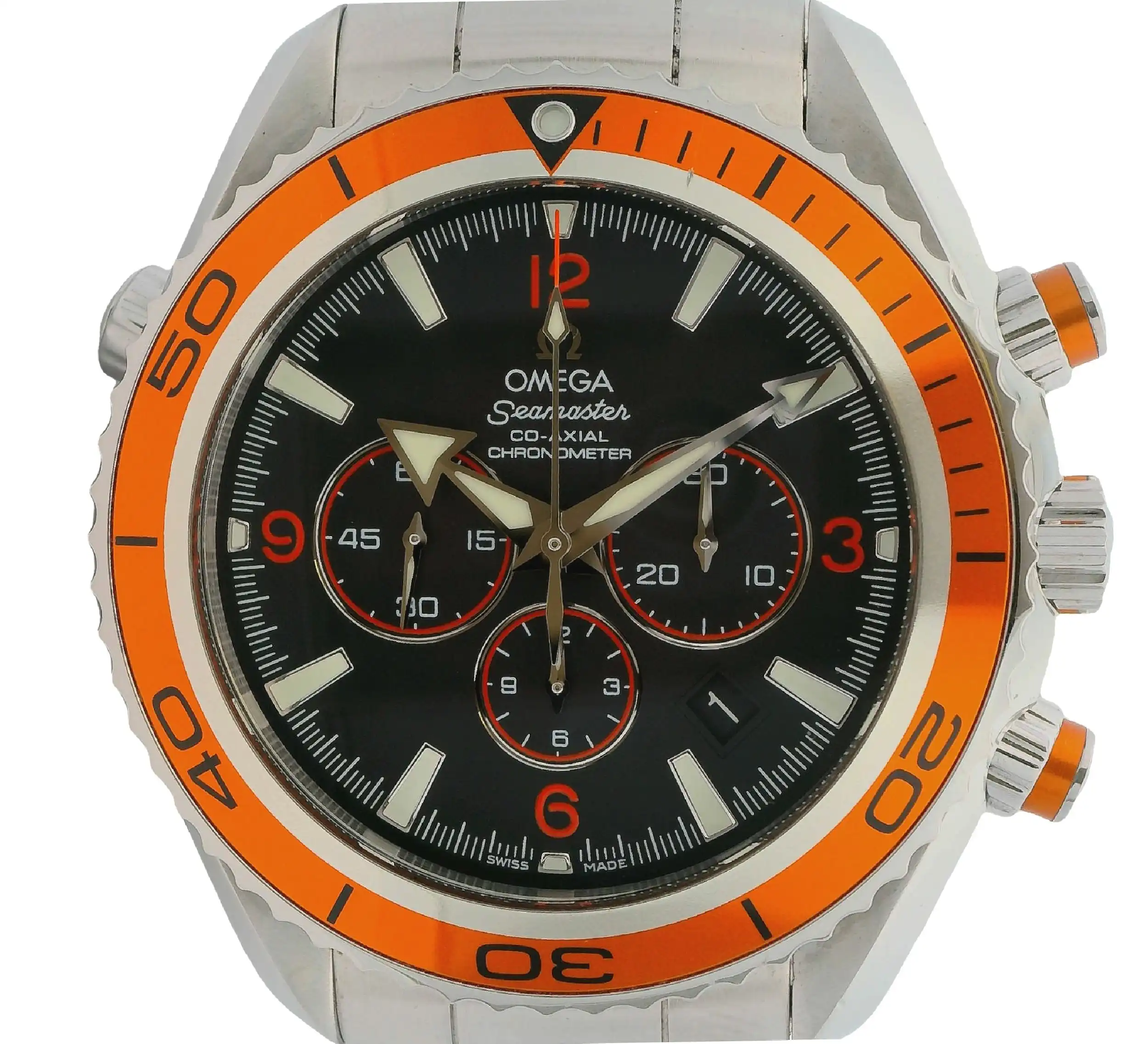 Herrenuhr Omega Seamaster Planet Ocean Chronograph Herrenuhr Omega Seamaster Planet Ocean Chronograph