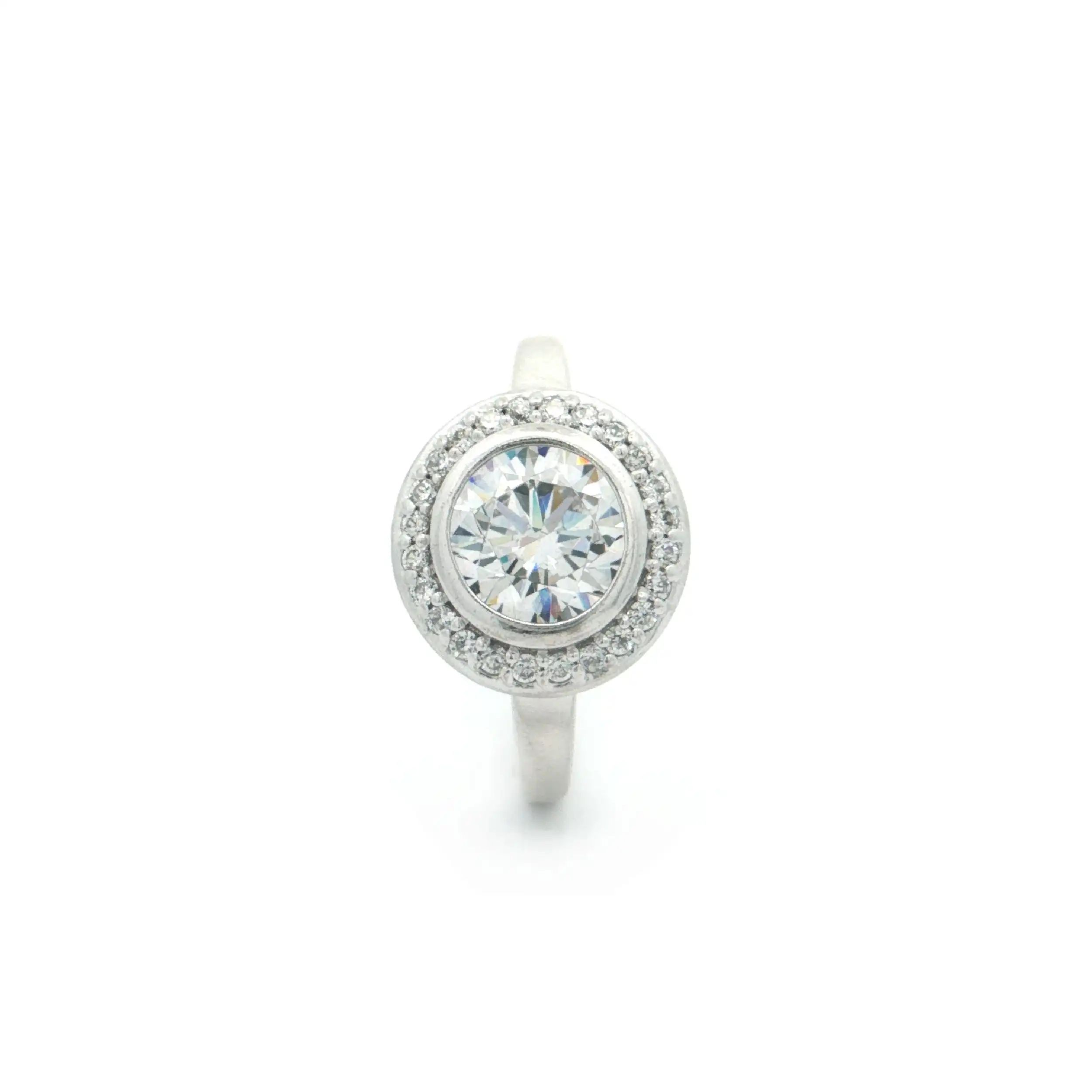 Silberring mit Zirkonia