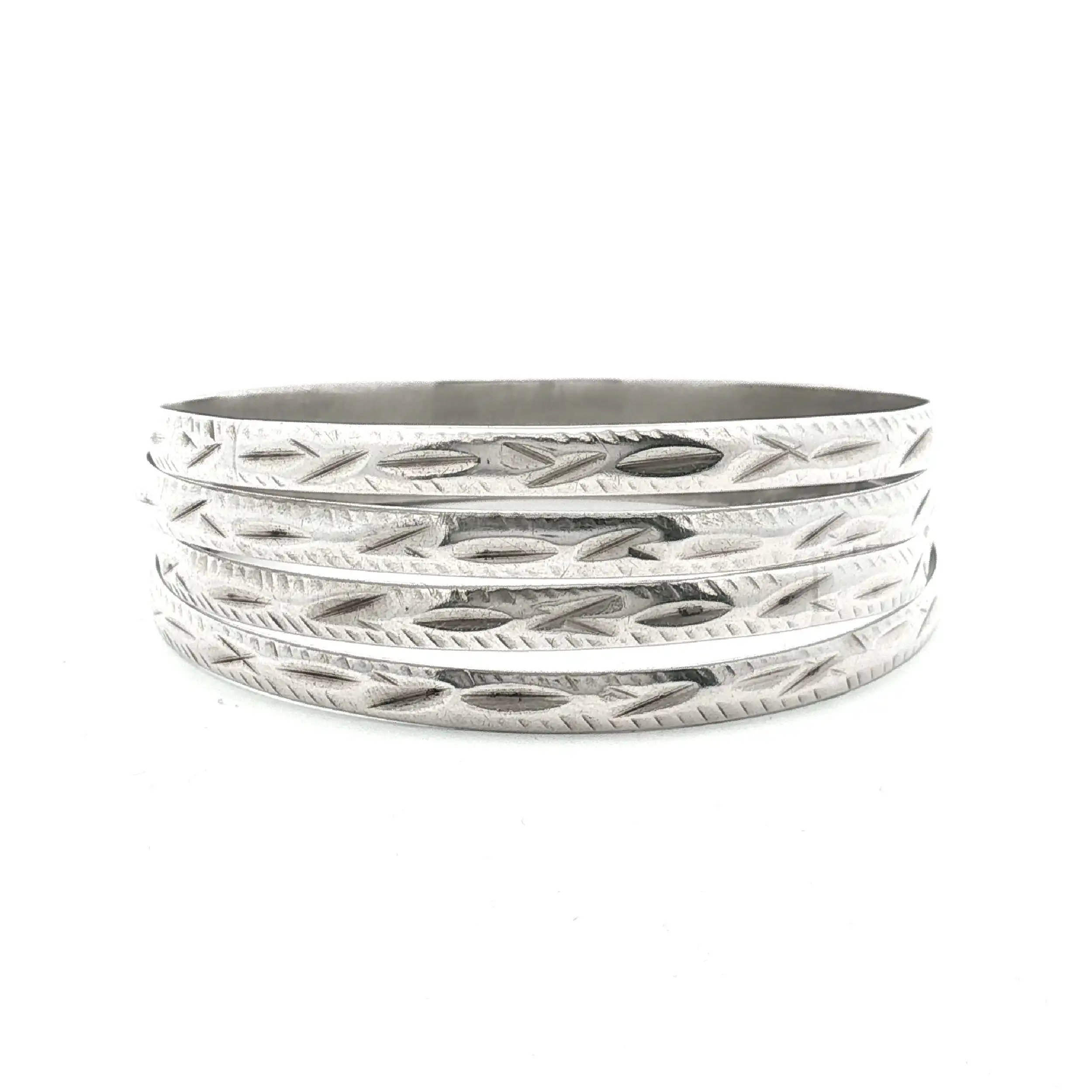 4 Armreifen Silber 4 Armreifen Silber
