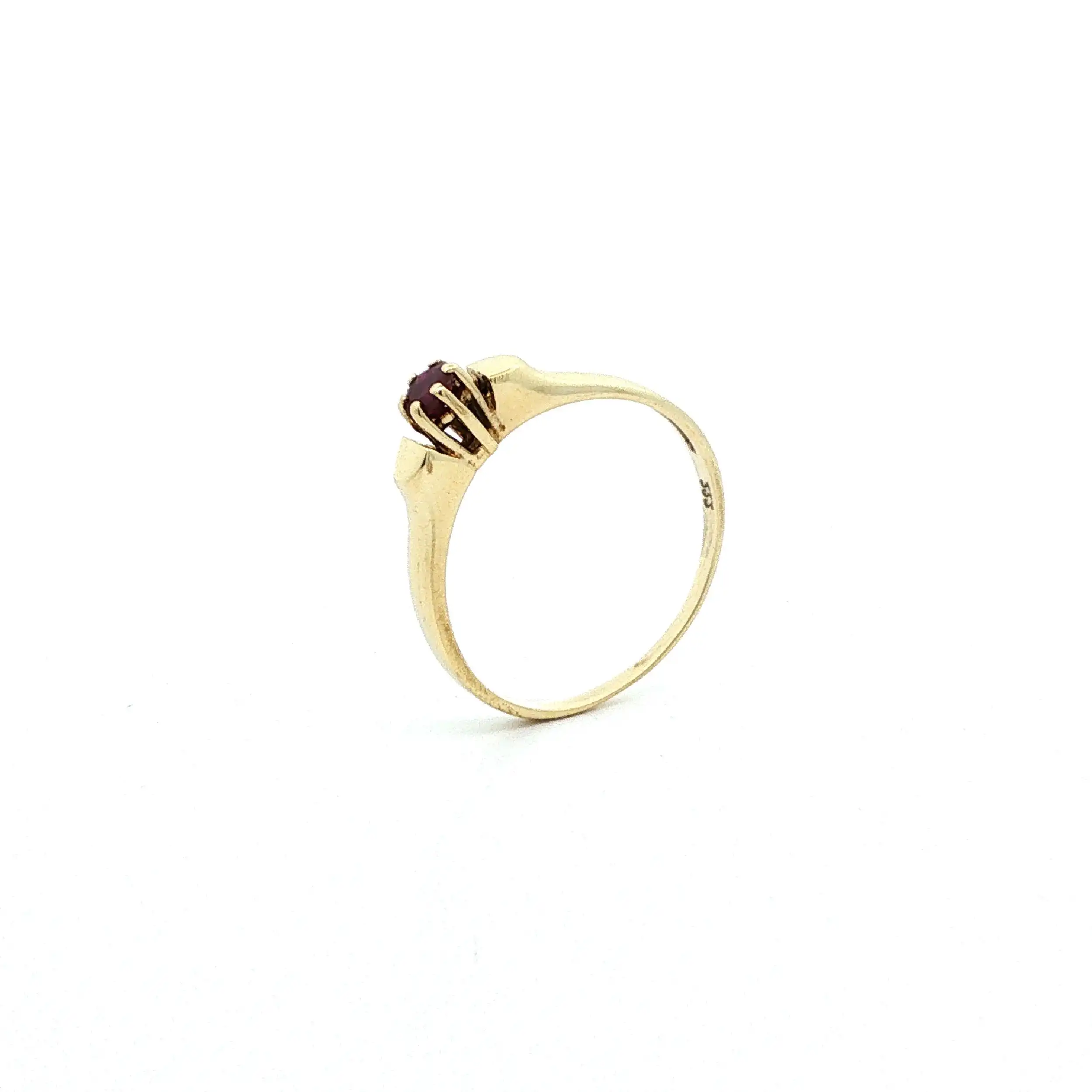 Ring Gelbgold mit Rubin