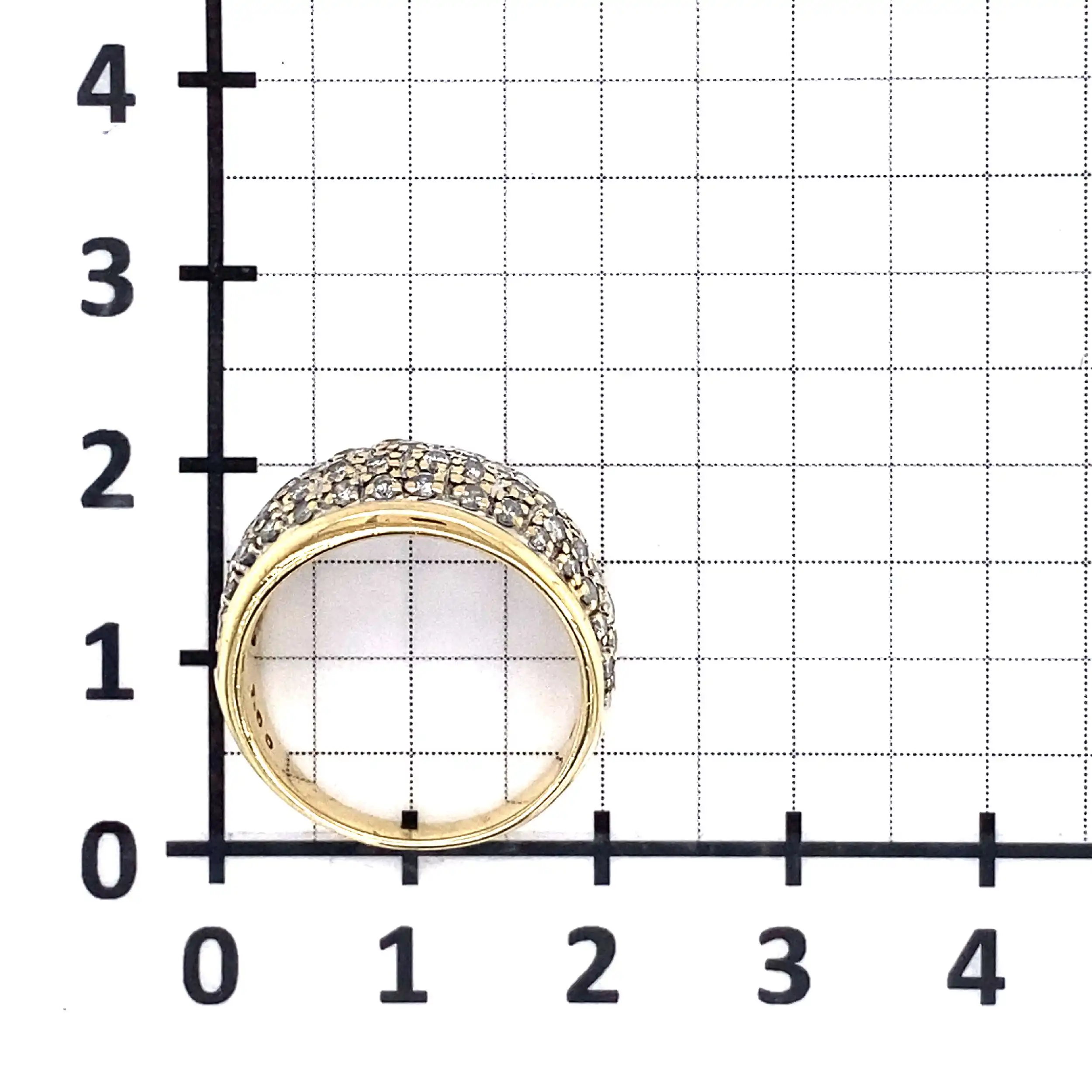 Ring Bicolor mit Brillanten