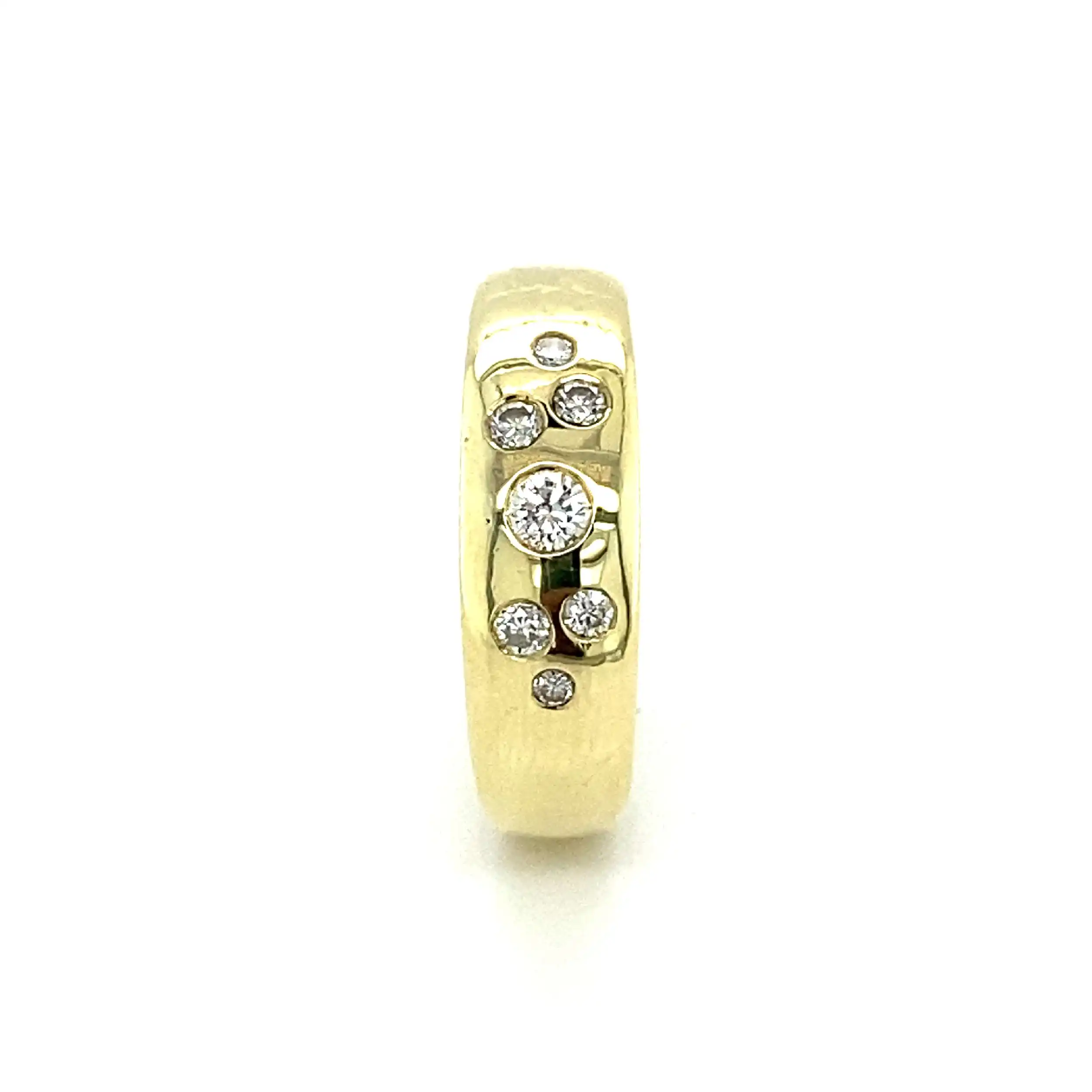 Ring Gelbgold mit Brillanten Ring Gelbgold mit Brillanten