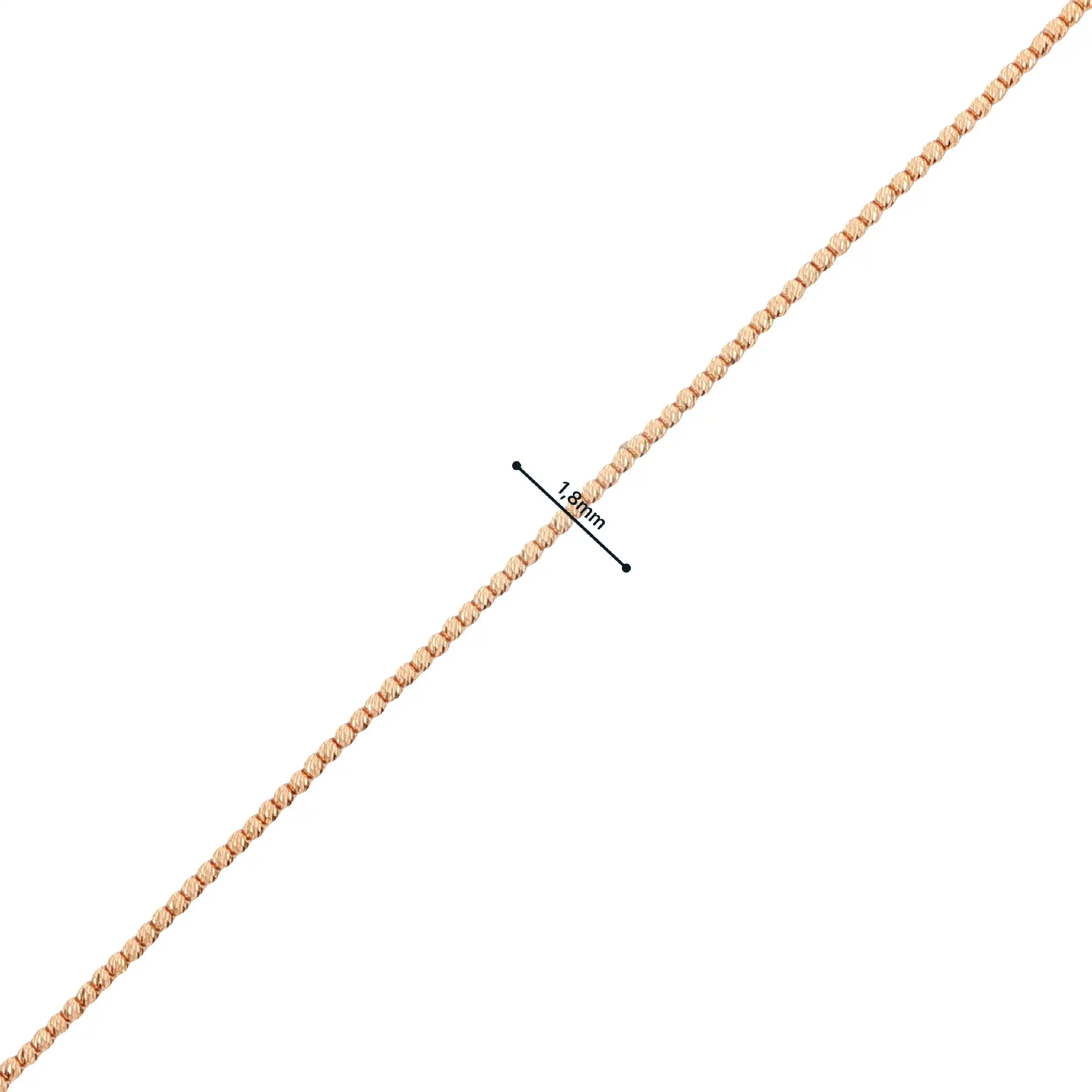 Armband Roségold Kügelchen diamantiert Armband Roségold Kügelchen diamantiert