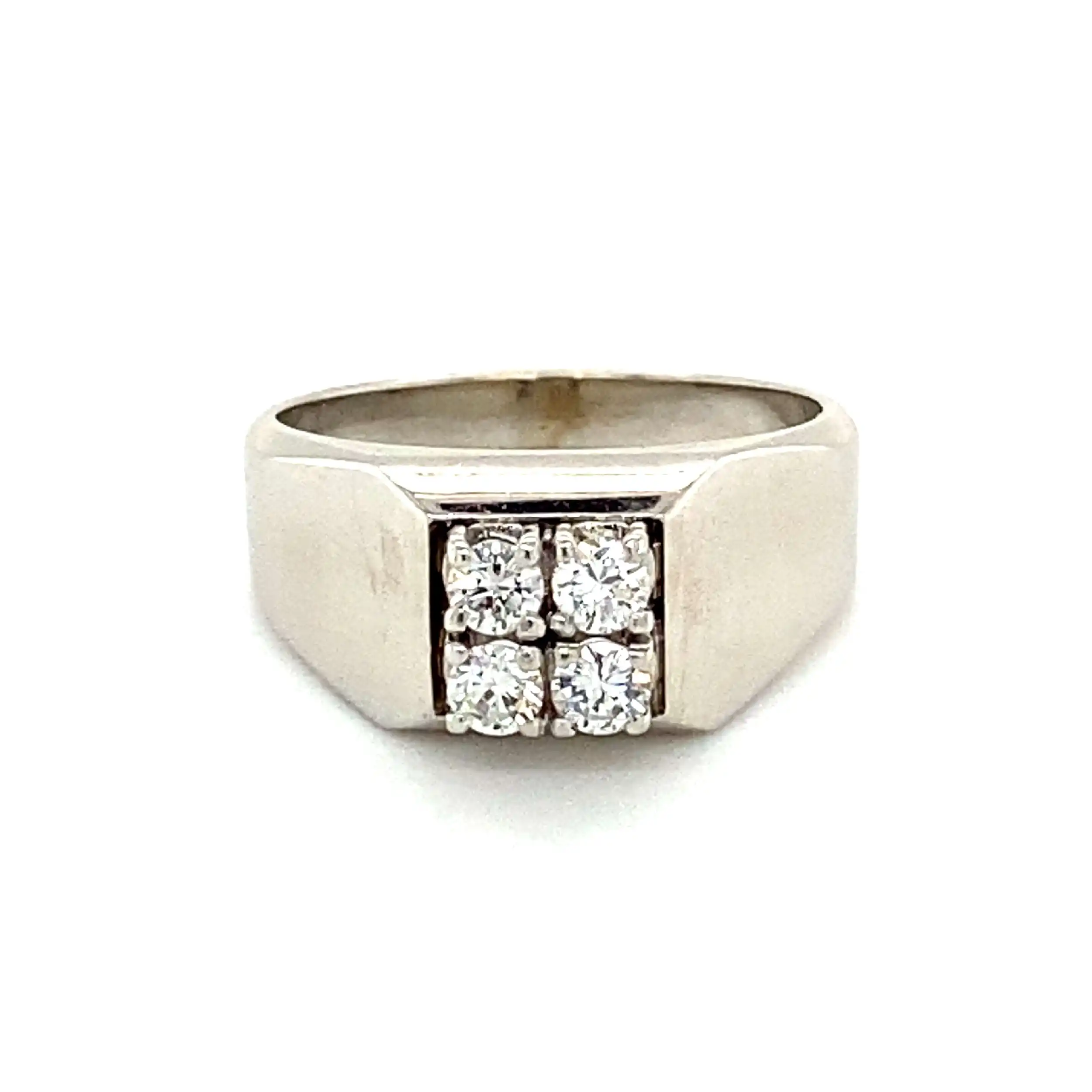 Ring Weißgold mit Brillanten Ring Weißgold mit Brillanten