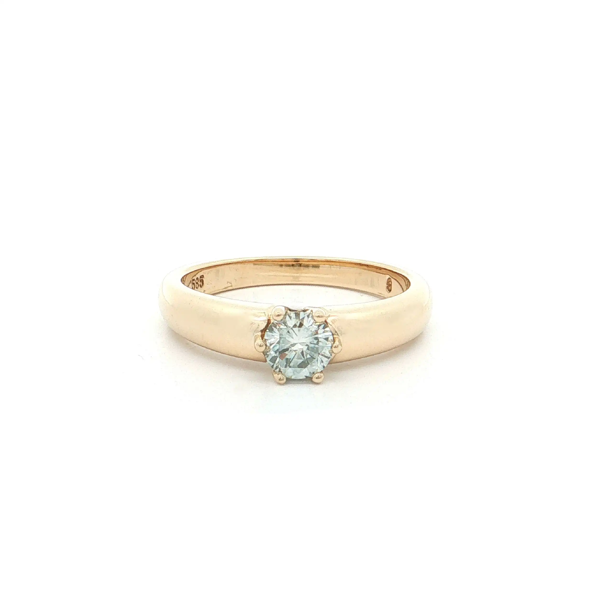 Ring Gelbgold mit Brillant