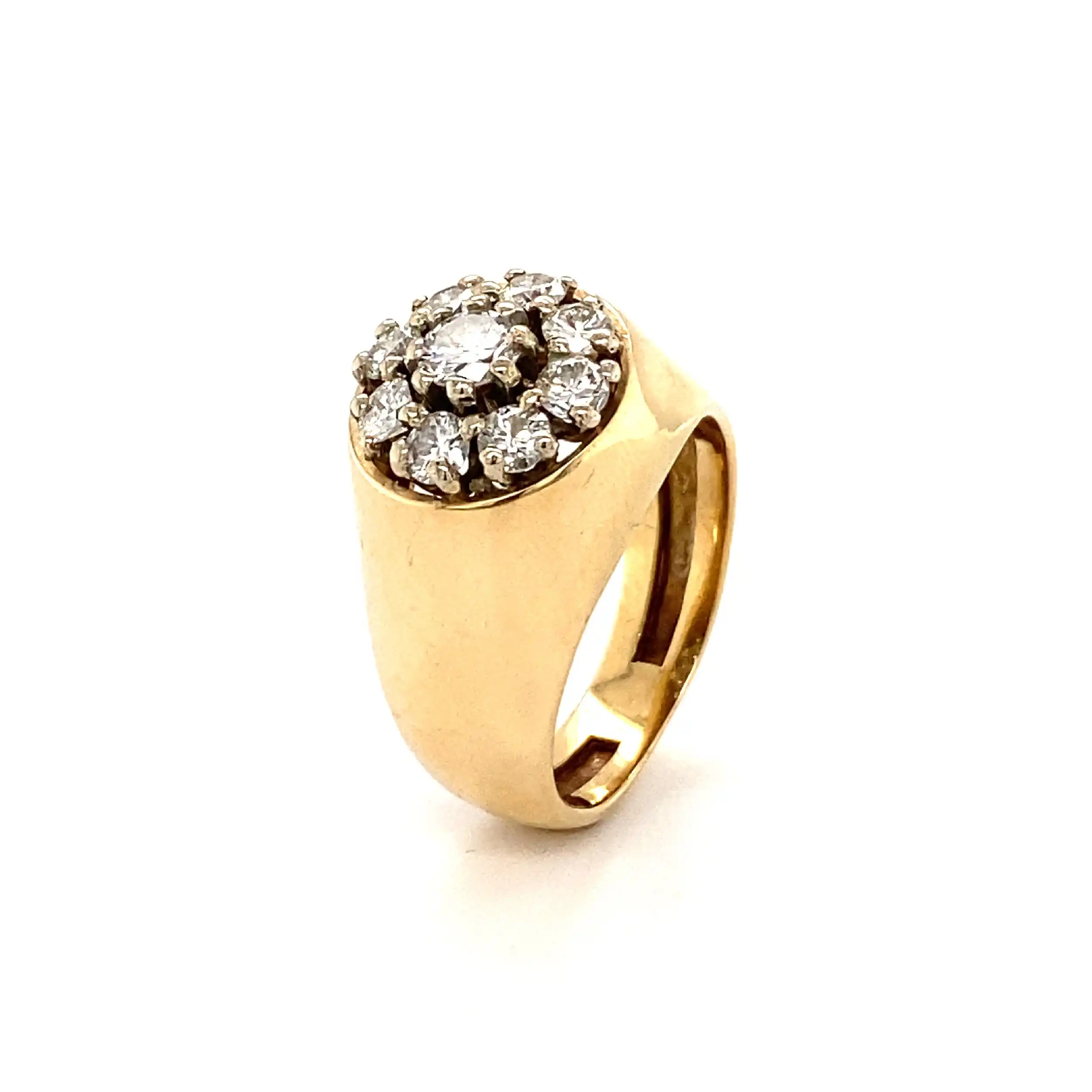 Ring Gelbgold mit Brillanten