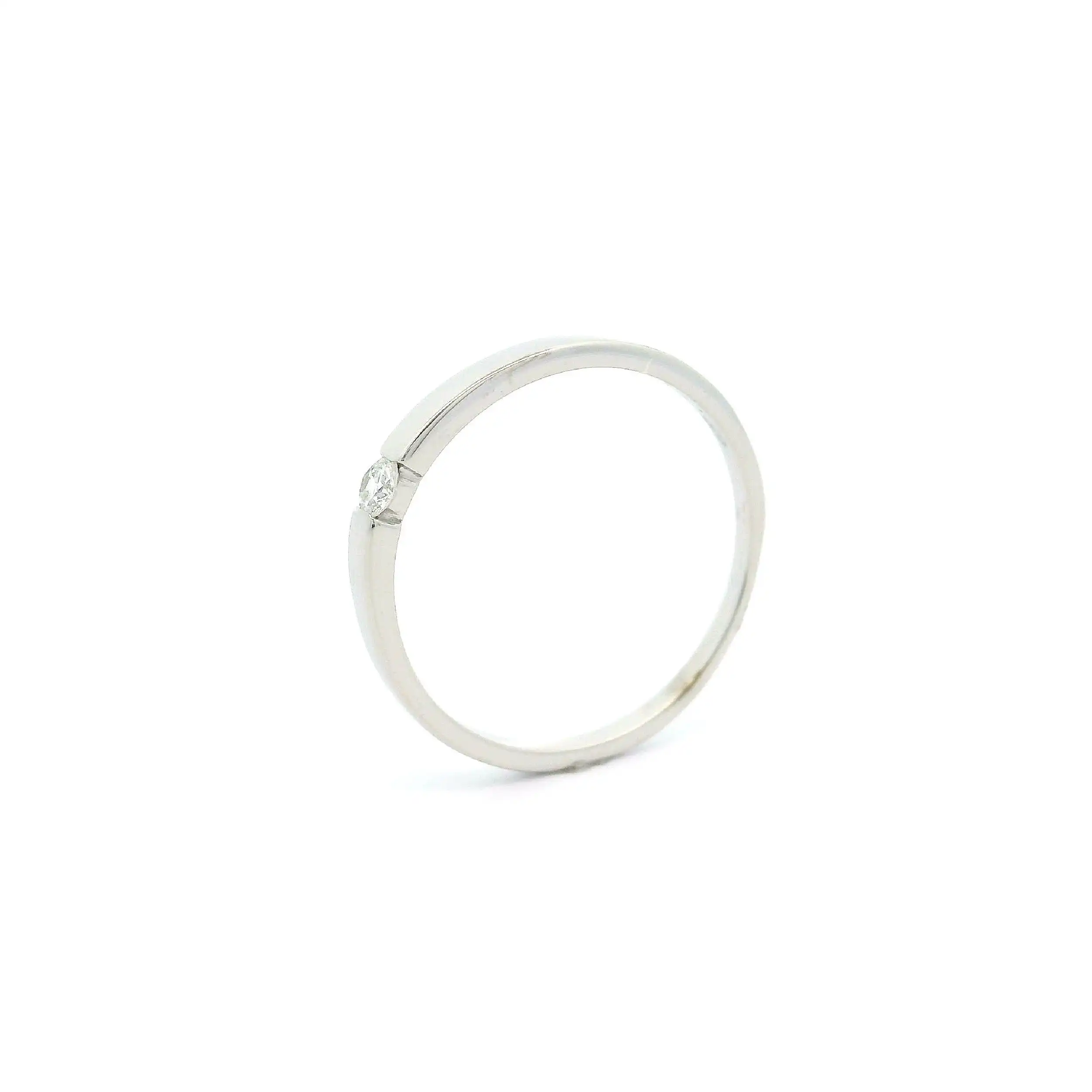 Ring Weißgold mit Brillant