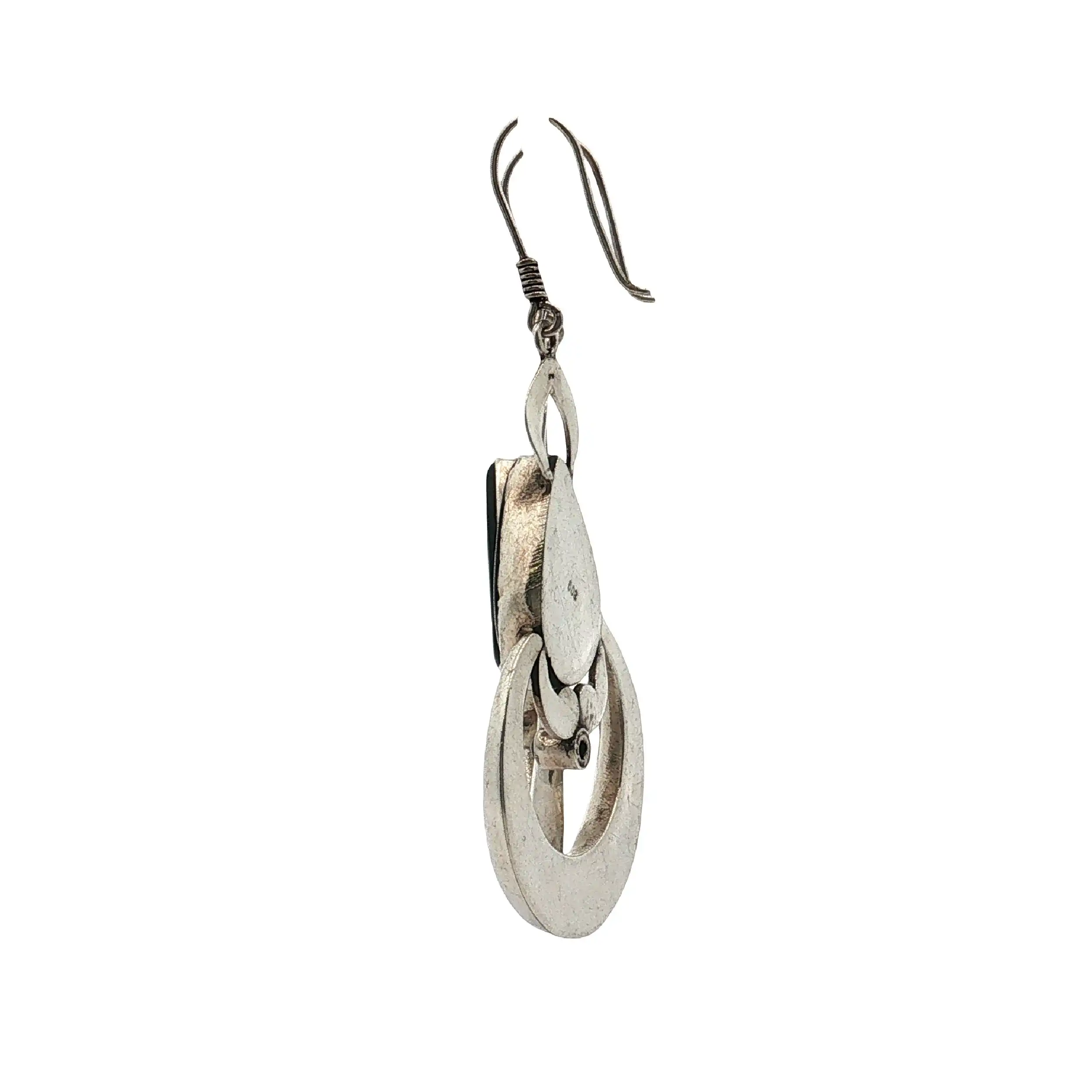 Ohrringe Silber mit Onyx Ohrringe Silber mit Onyx