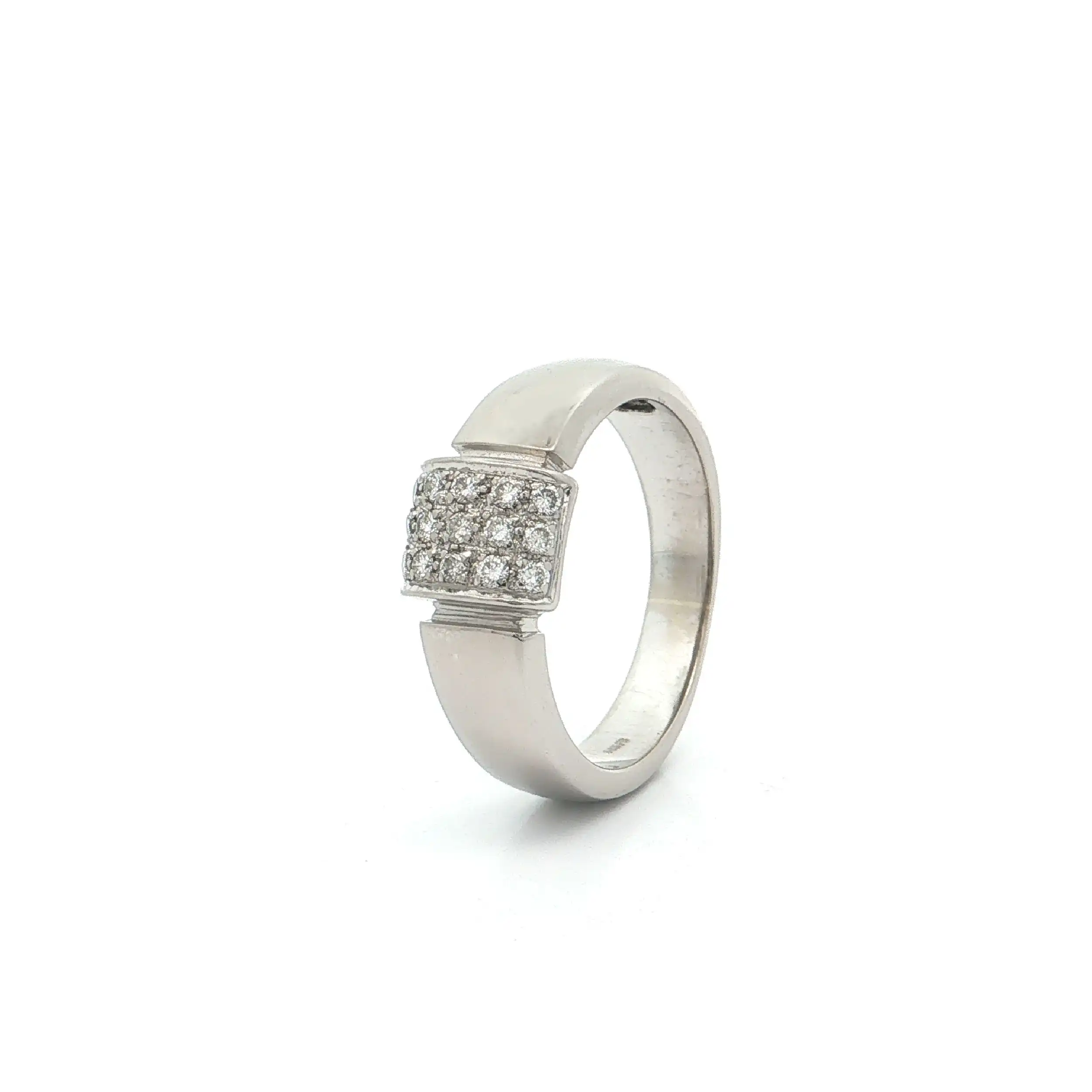 Ring Weißgold mit Brillanten