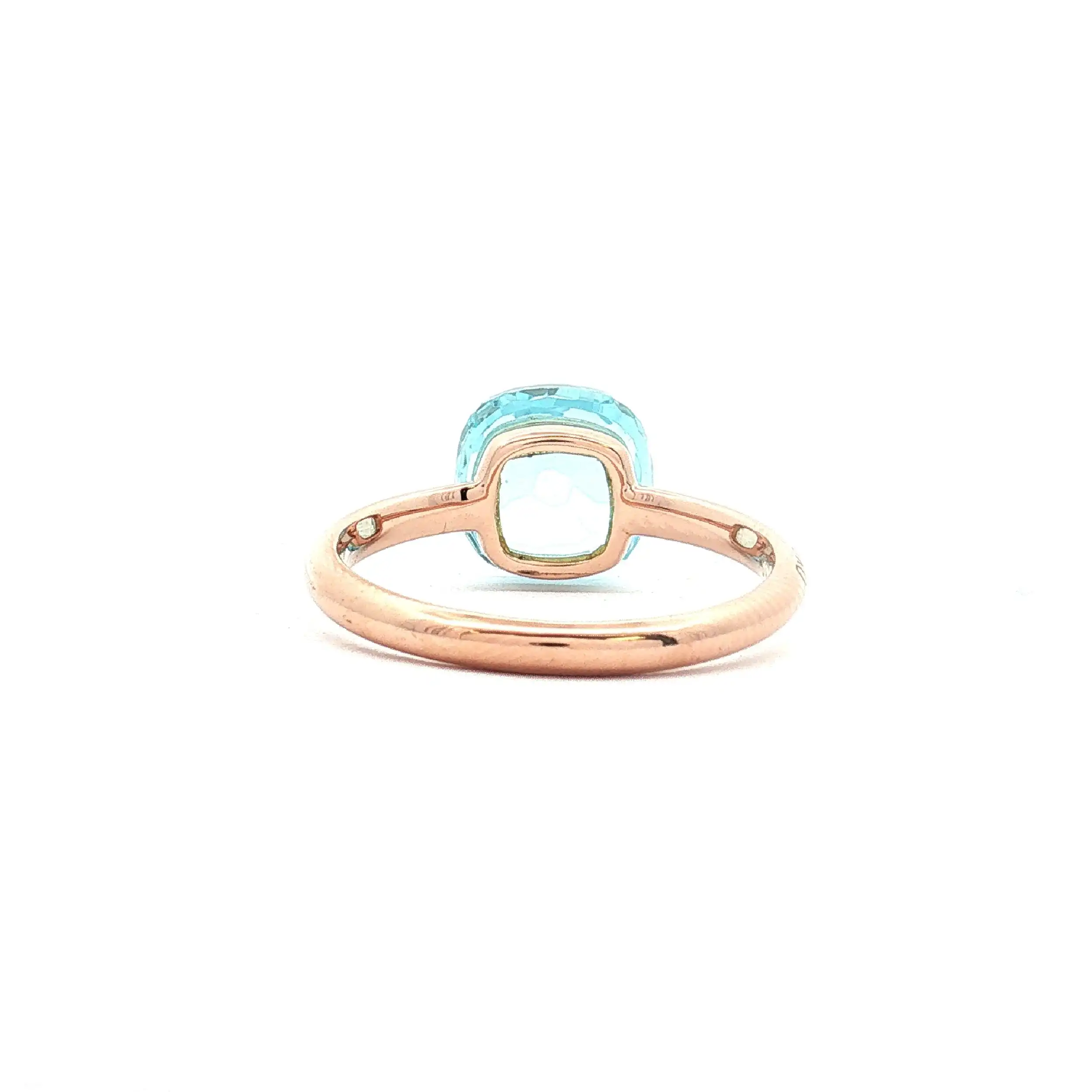 Ring Roségold Capolavaro Happy Holi mit Sky Blue Topas