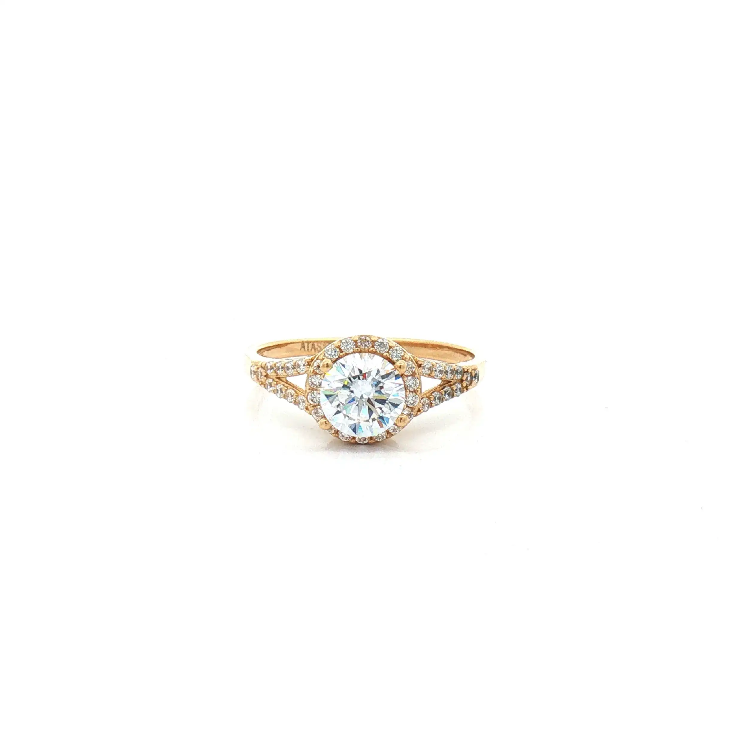 Ring Gelbgold mit Zirkonia Ring Gelbgold mit Zirkonia