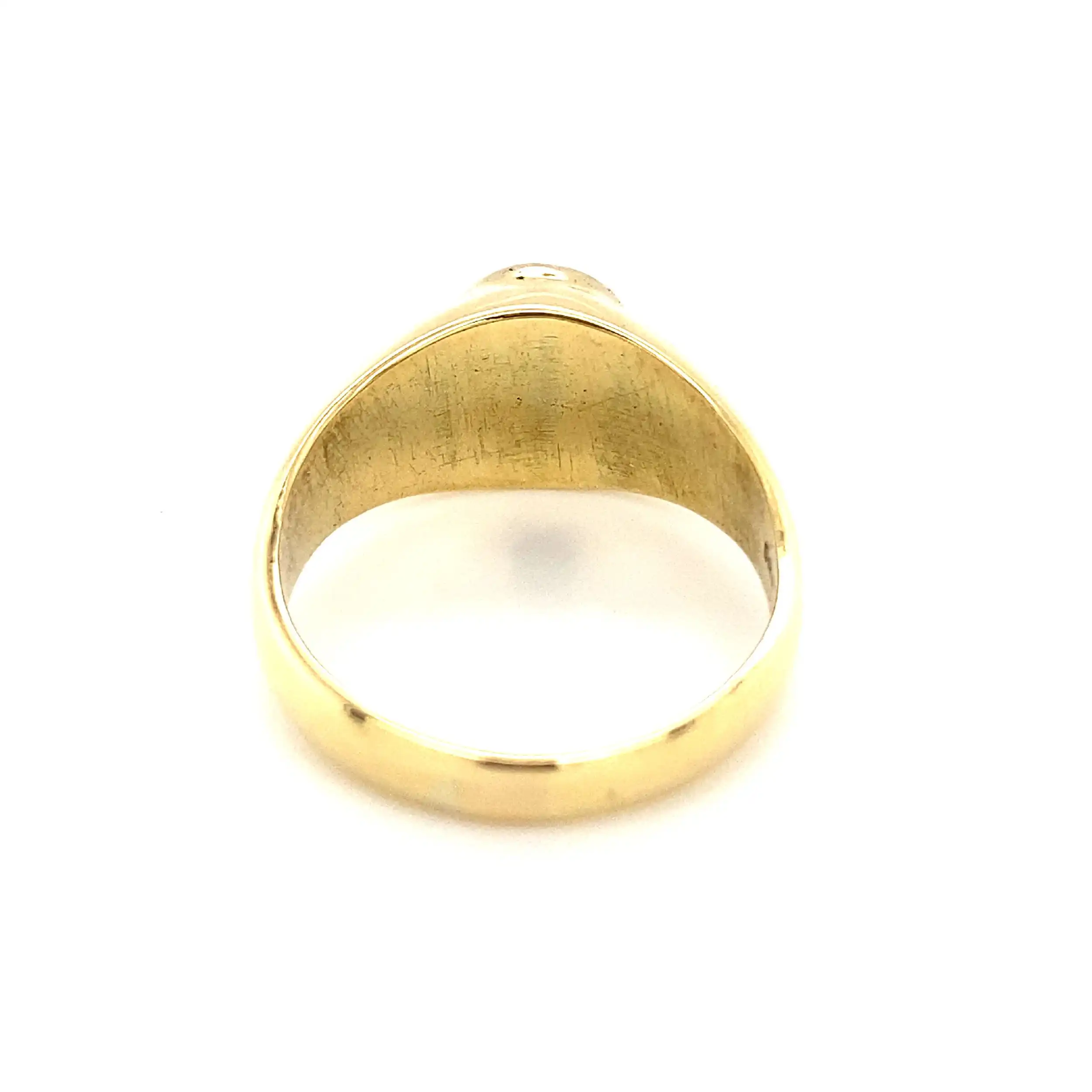 Ring Gelbgold mit Brillanten Ring Gelbgold mit Brillanten