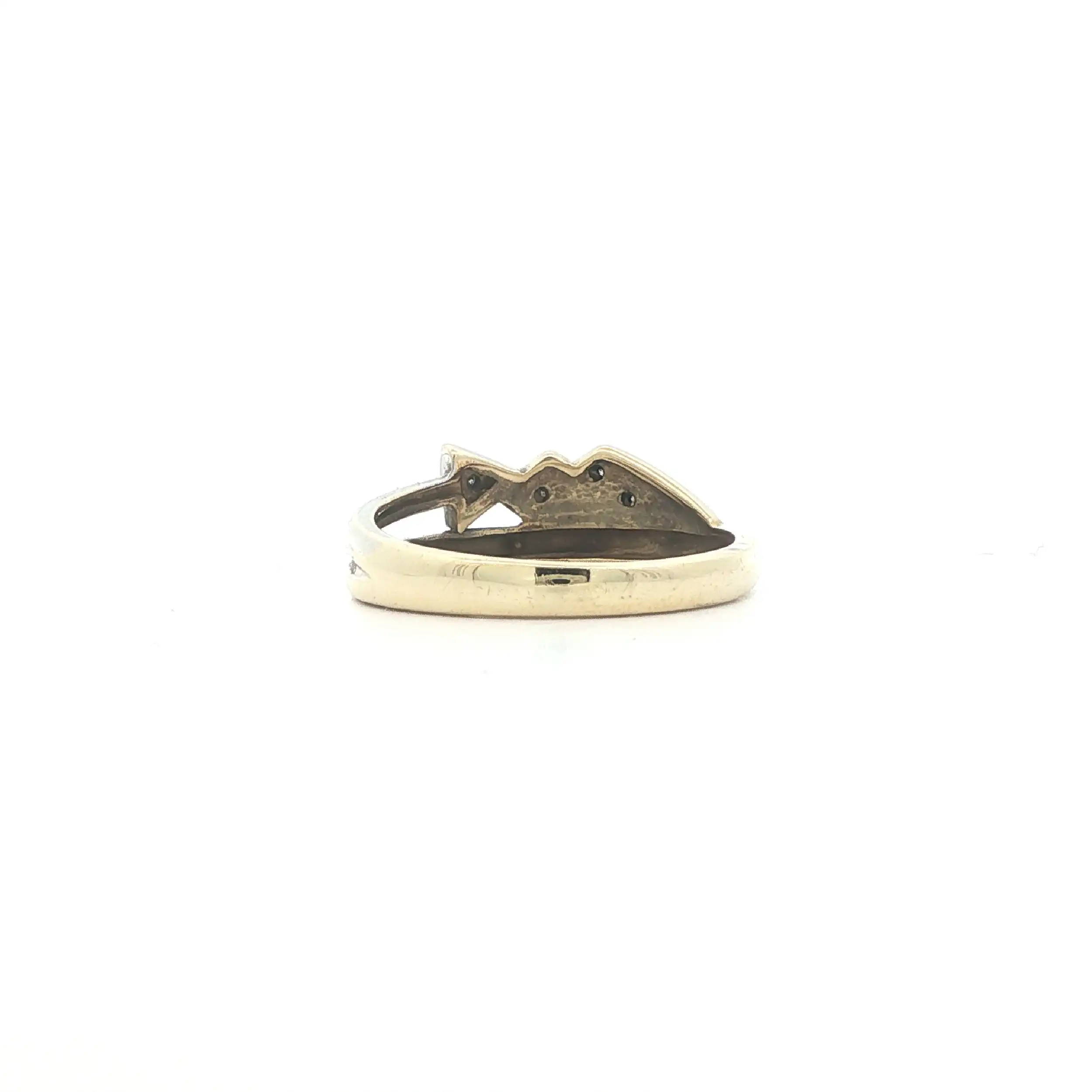 Ring Bicolor mit Diamanten Ring Bicolor mit Diamanten