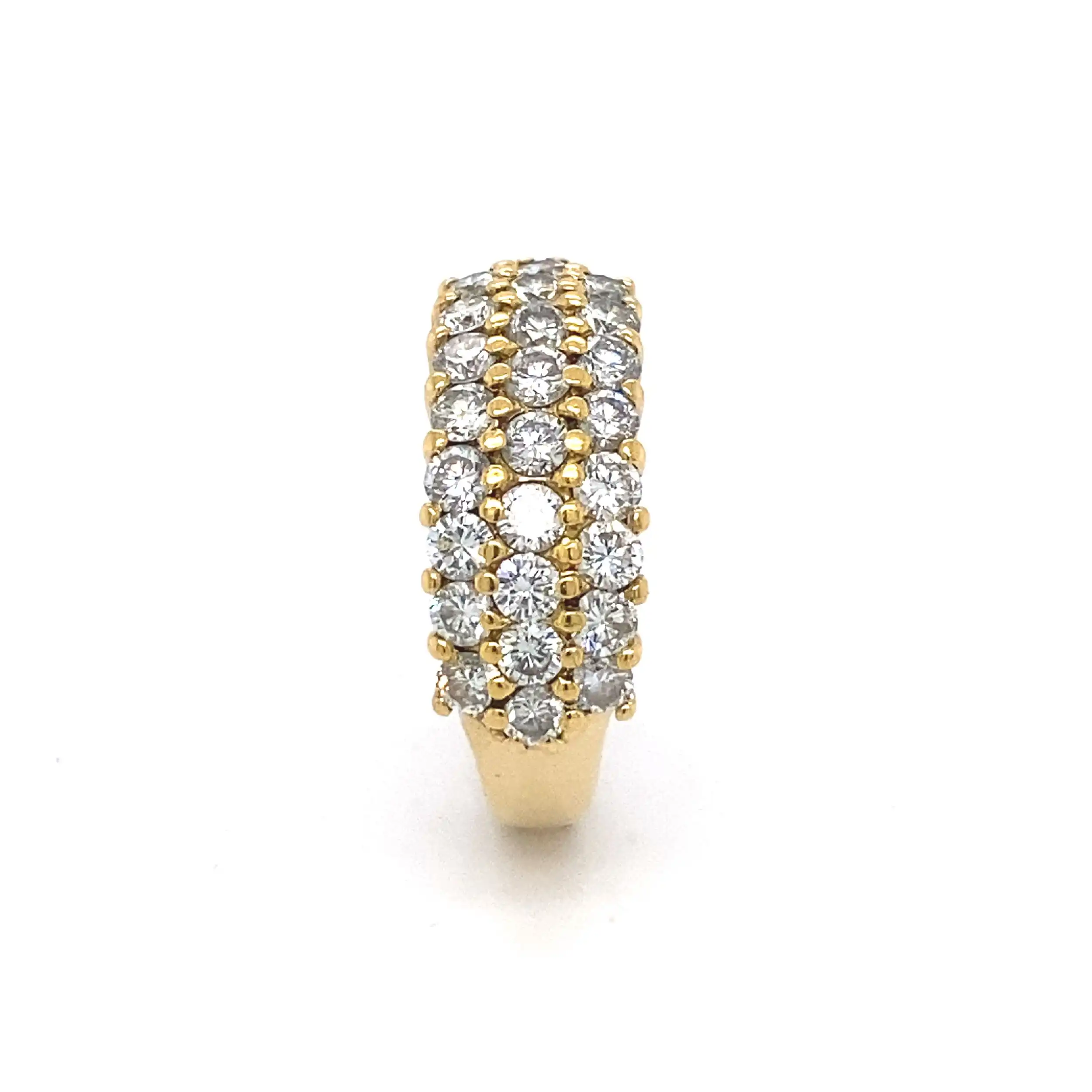 Ring Gelbgold mit Brillanten